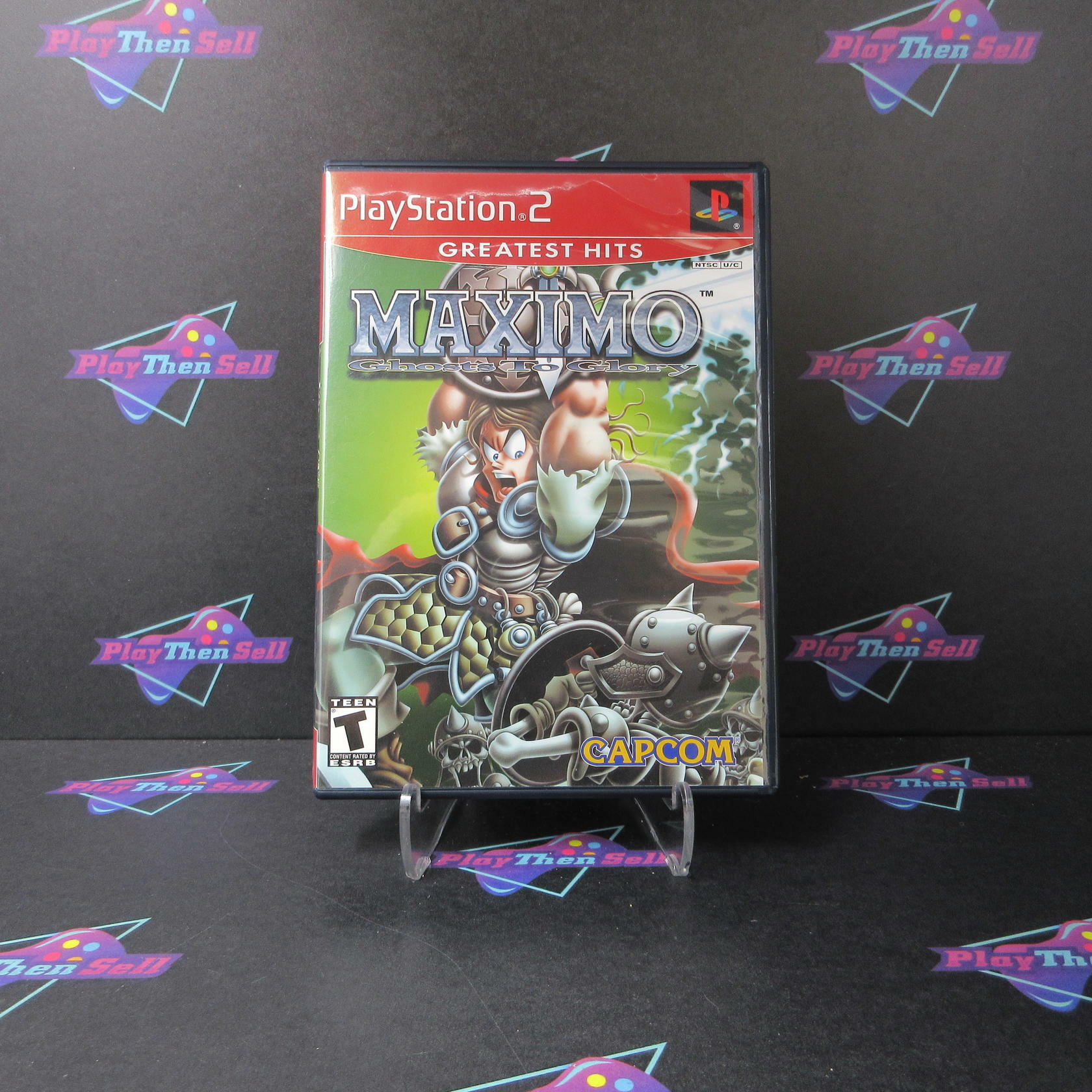 Maximo Ghosts To Glory GH PS2 PlayStation 2 MD Complete CIB - Very Good
