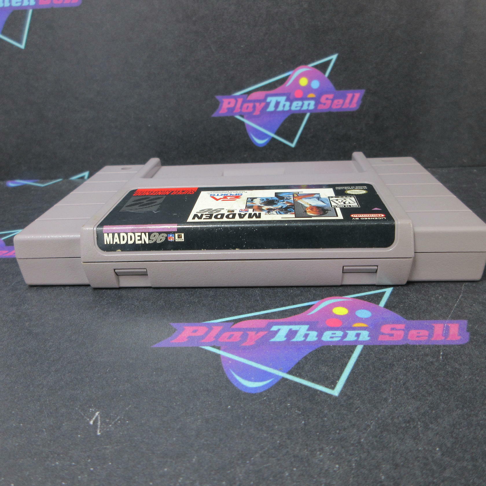 Madden NFL 96 Super Nintendo SNES Cart Only AD Authentic / Tested - Very Good