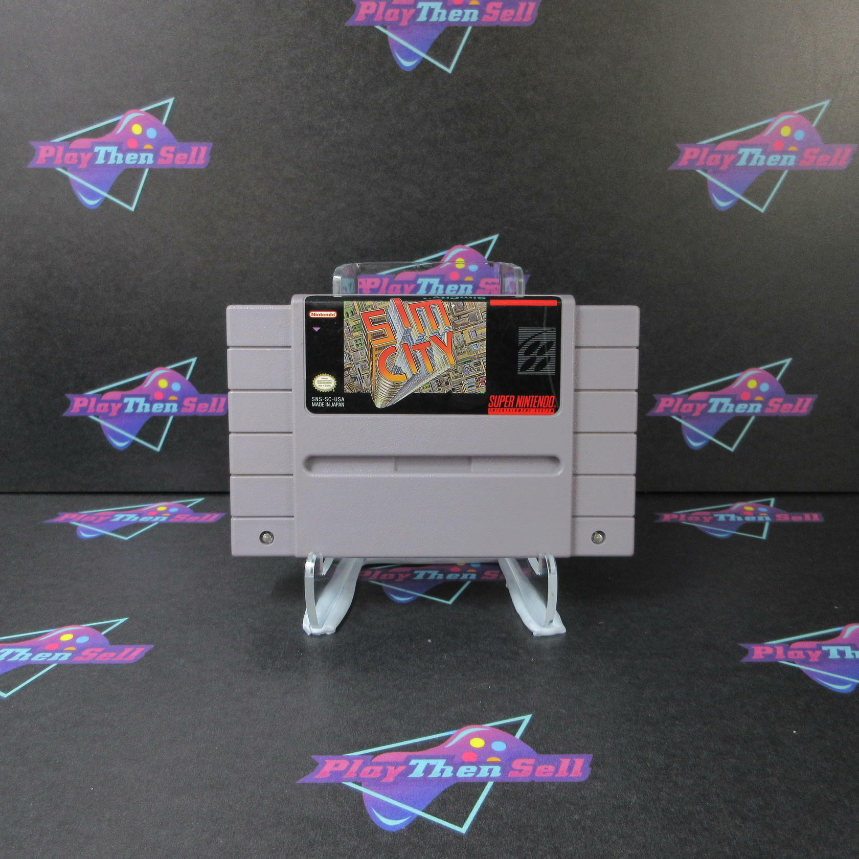 Sim City Nintendo SNES Cartridge Only Authentic / Tested - Very Good