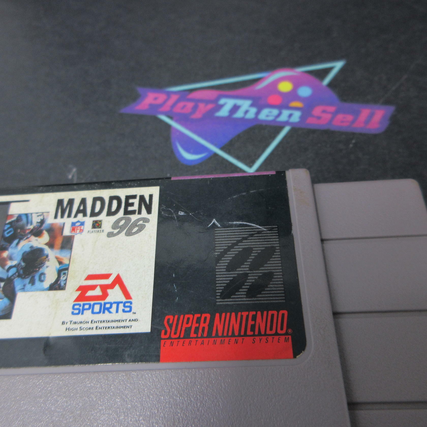 Madden NFL 96 Super Nintendo SNES Cart Only AD Authentic / Tested - Very Good