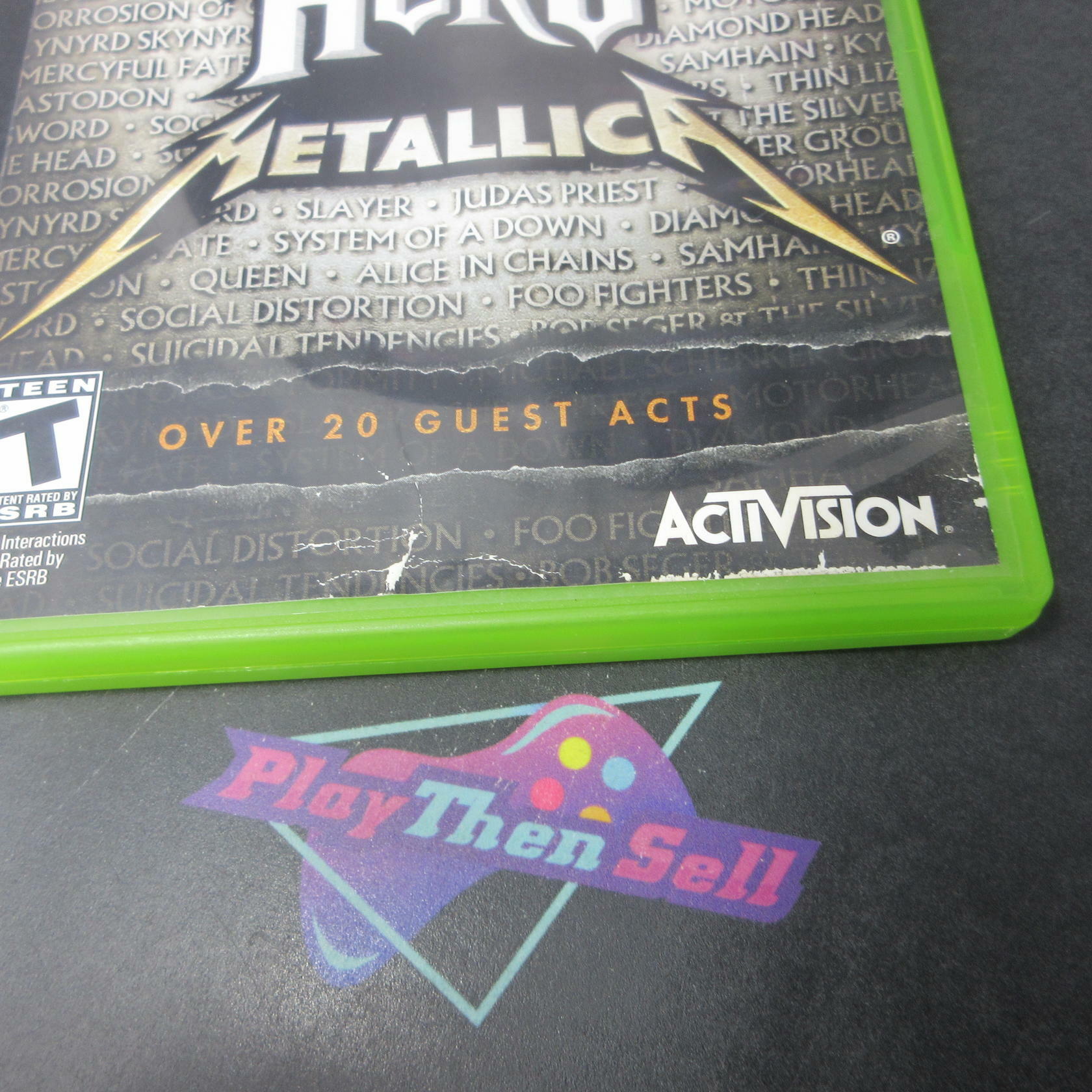 Guitar Hero Metallica Xbox 360 AD/NM - Very Good