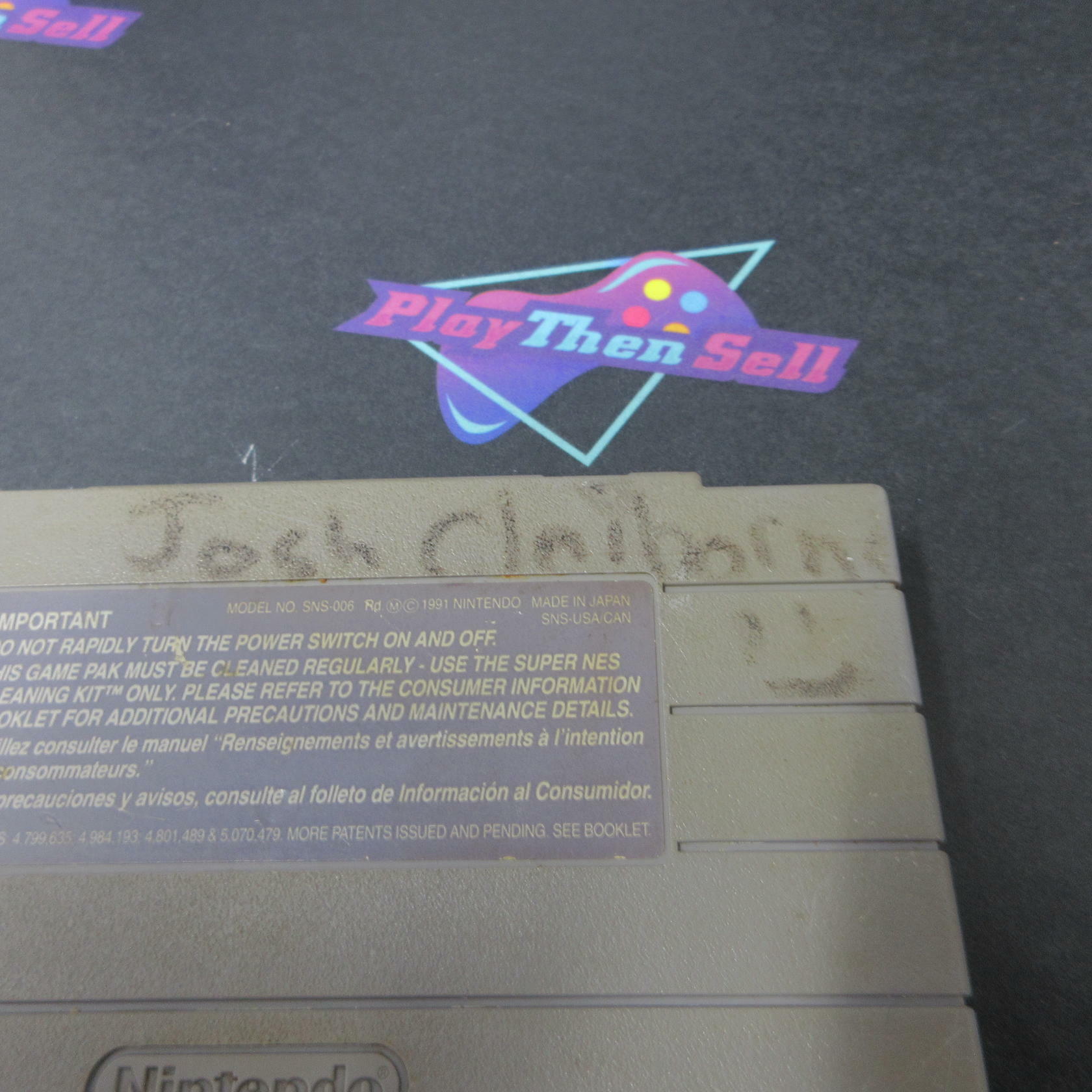 Super Mario World Super Nintendo SNES Cartridge Only AD Authentic / Tested - Very Good