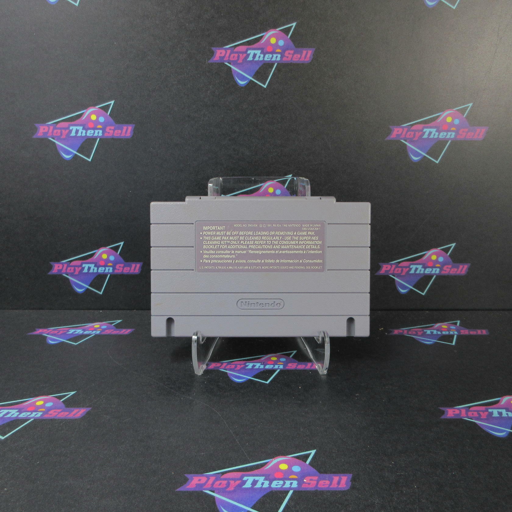 Out to Lunch Super Nintendo SNES Cartridge Only Authentic / Tested - Very Good