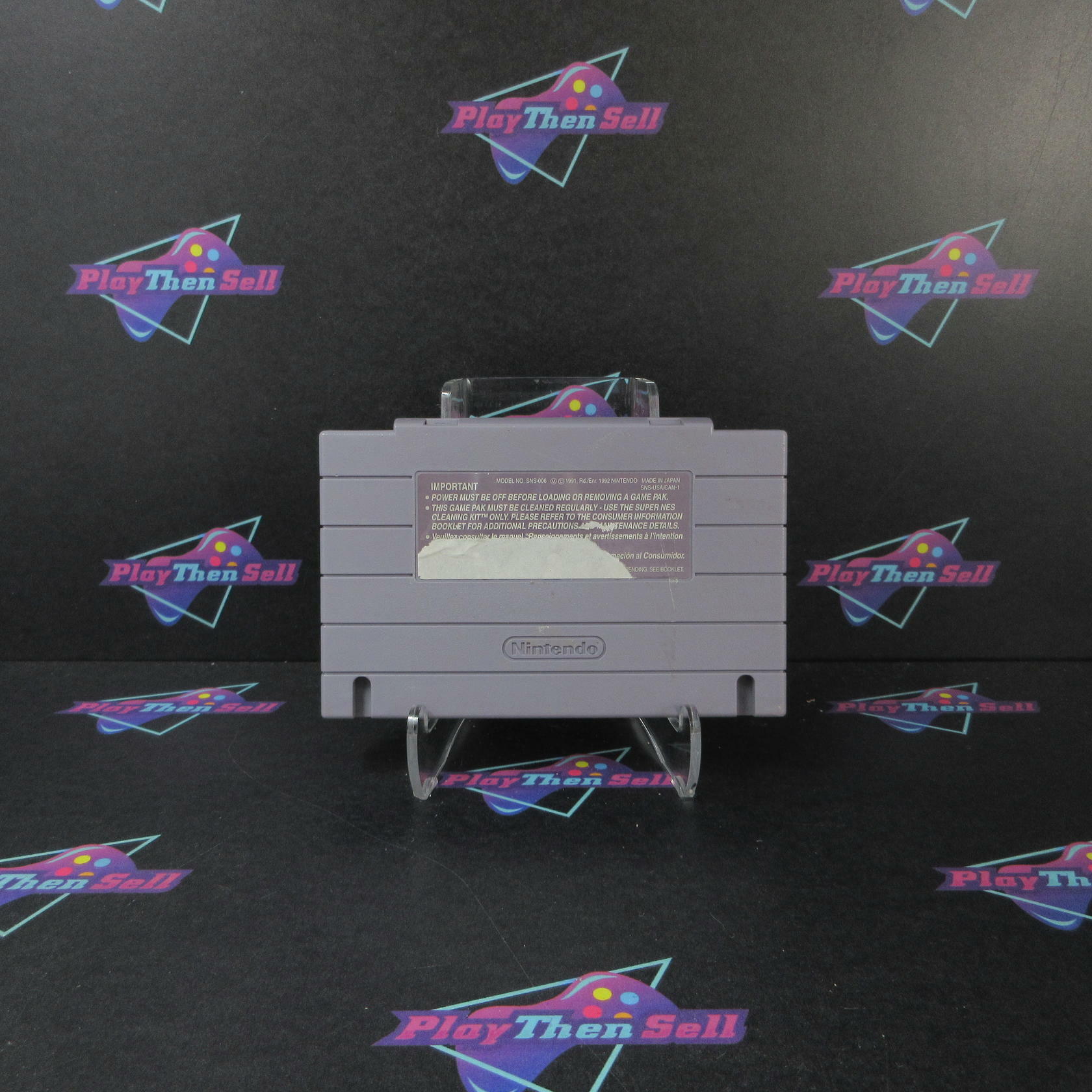 Clayfighter Tournament Edition Nintendo SNES Cartridge Only AD Authentic /Tested - Very Good