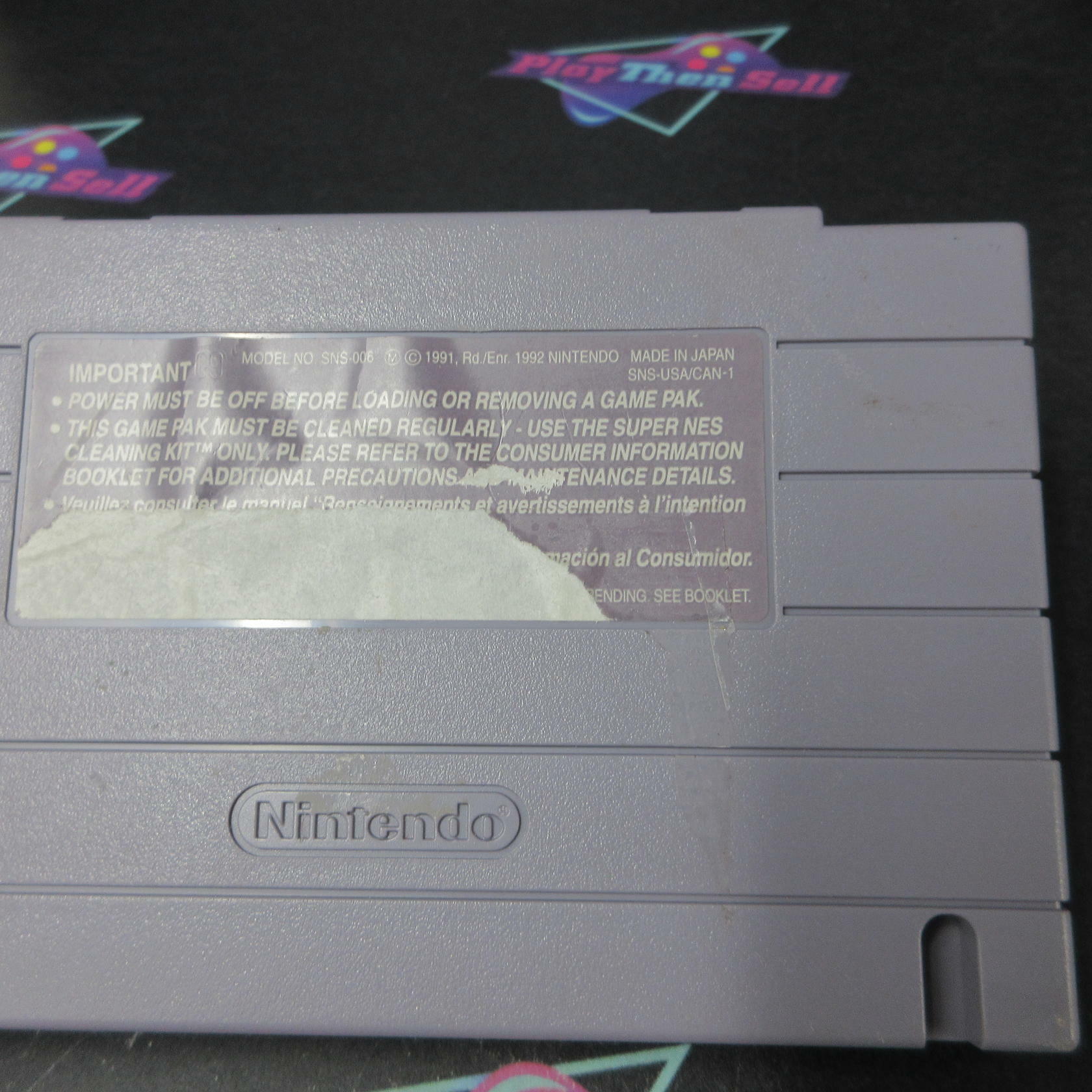 Clayfighter Tournament Edition Nintendo SNES Cartridge Only AD Authentic /Tested - Very Good