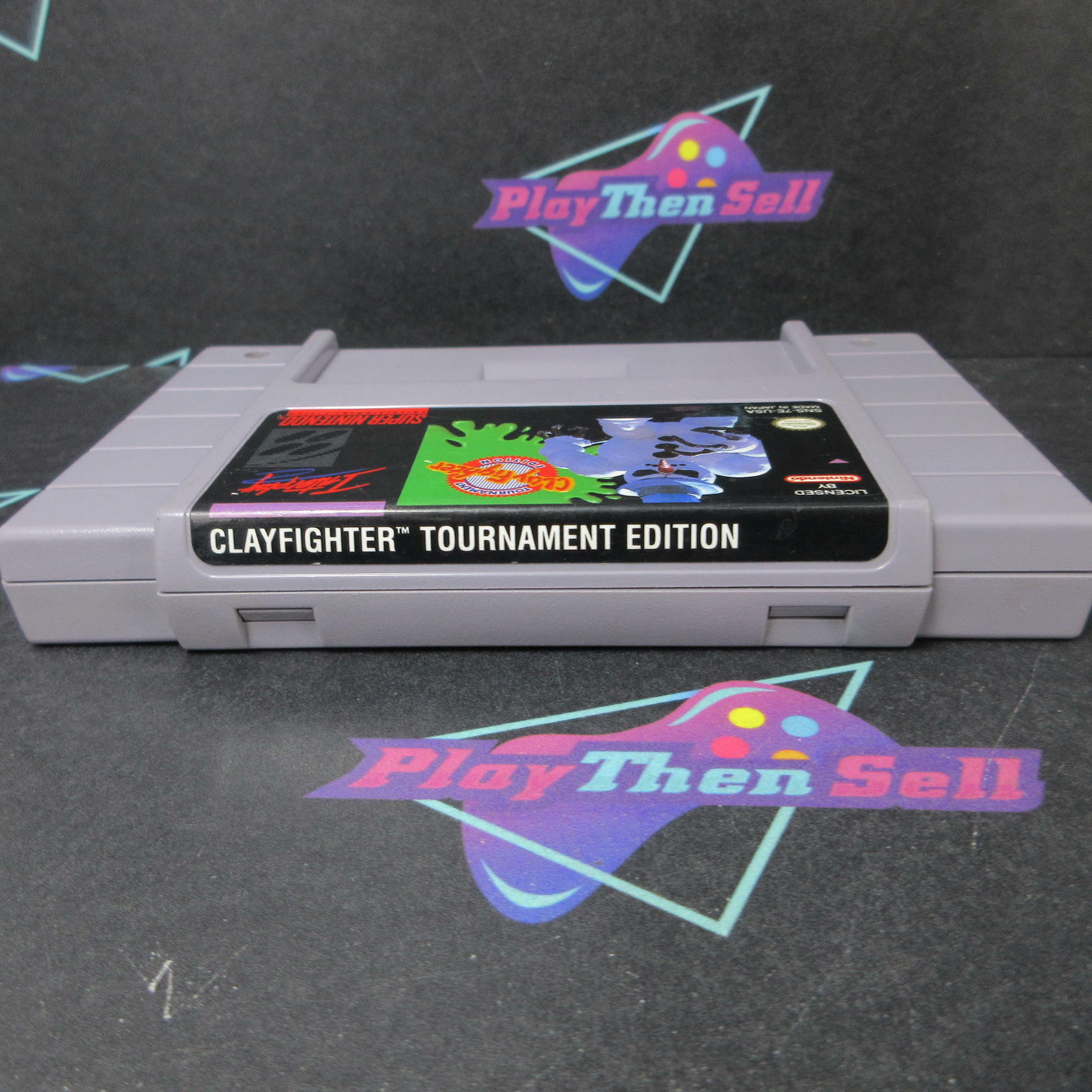 Clayfighter Tournament Edition Nintendo SNES Cartridge Only AD Authentic /Tested - Very Good