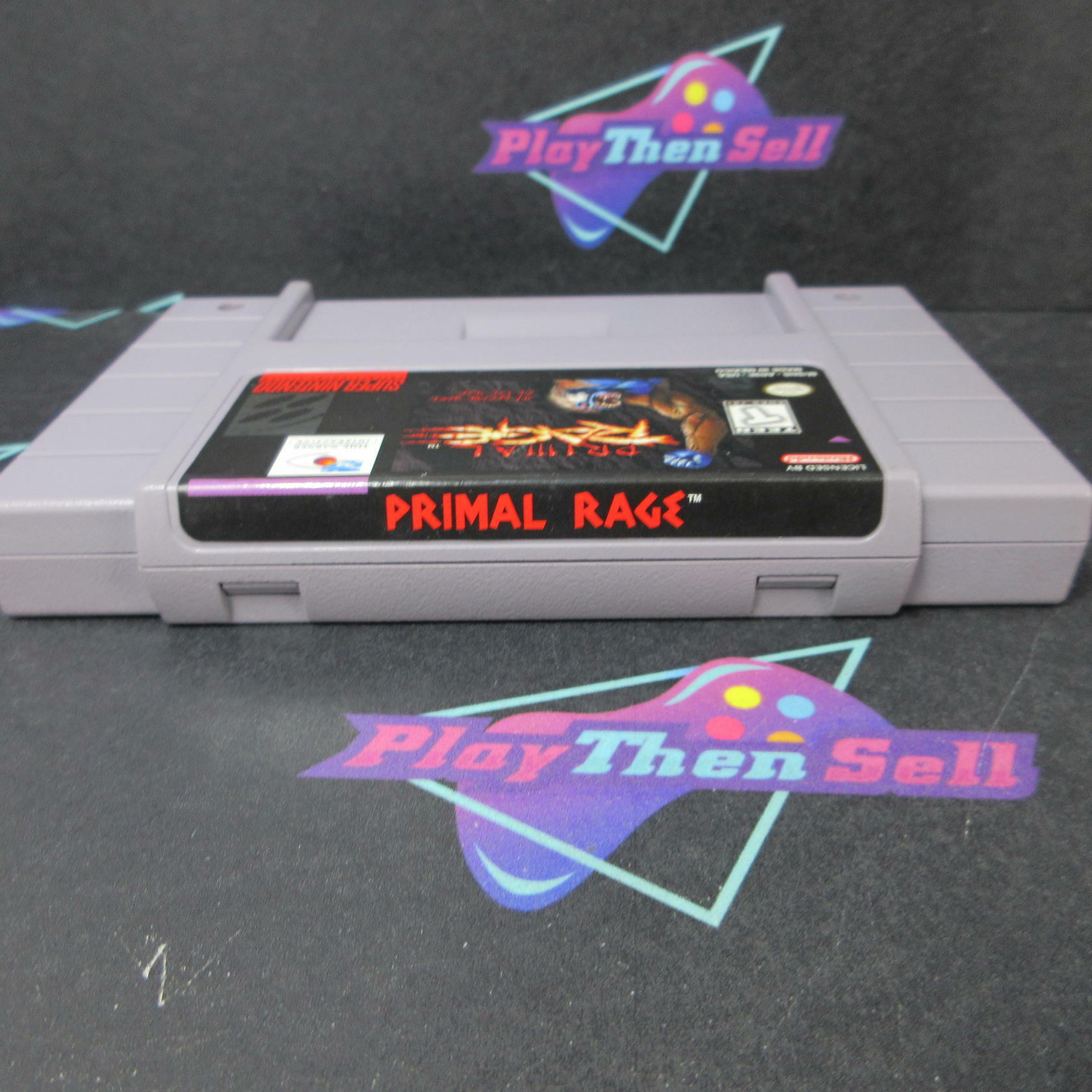 Primal Rage Super Nintendo SNES Cart Only Authentic / Tested - Very Good