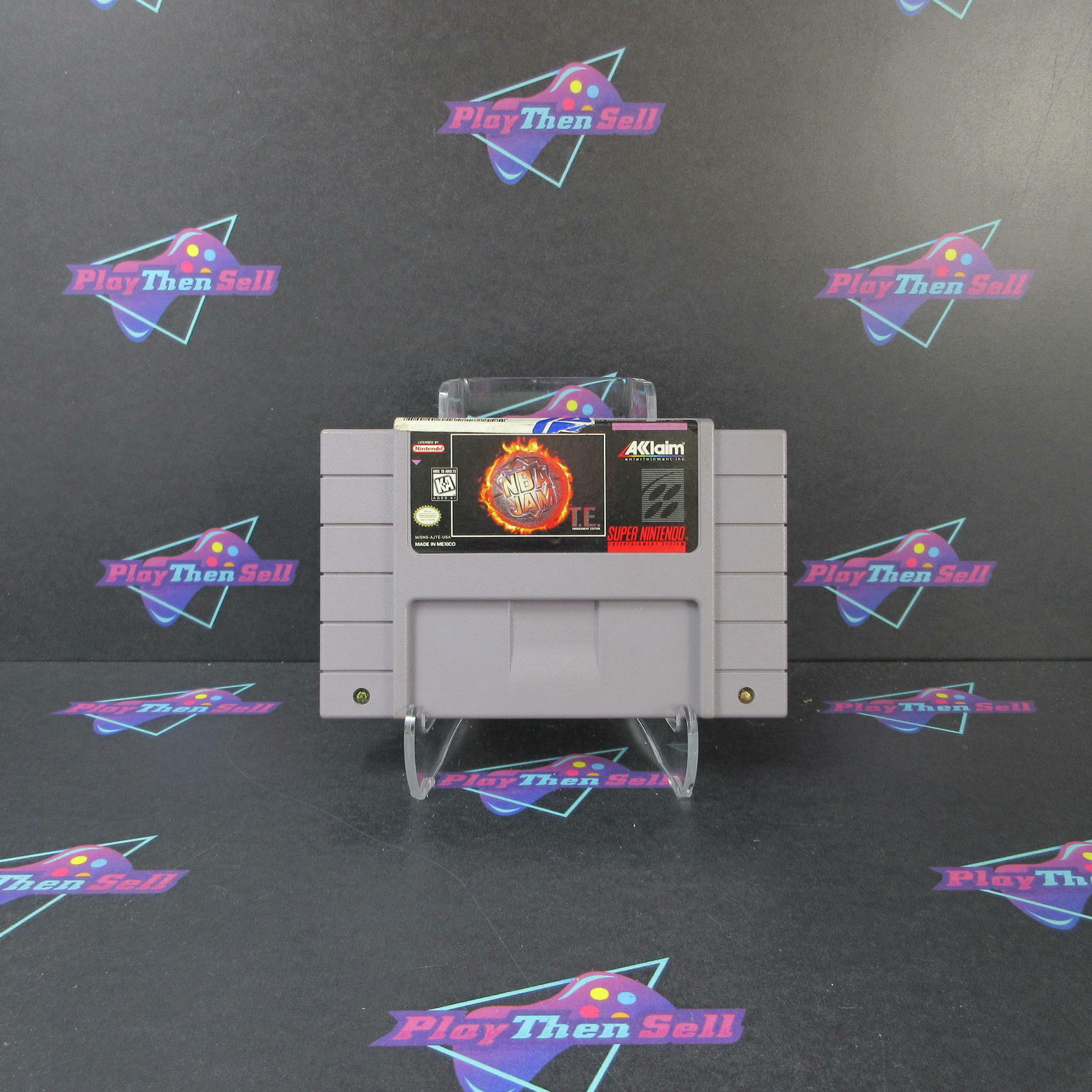 NBA Jam Tournament Edition Super Nintendo SNES Cart Only AD Authentic / Tested - Very Good