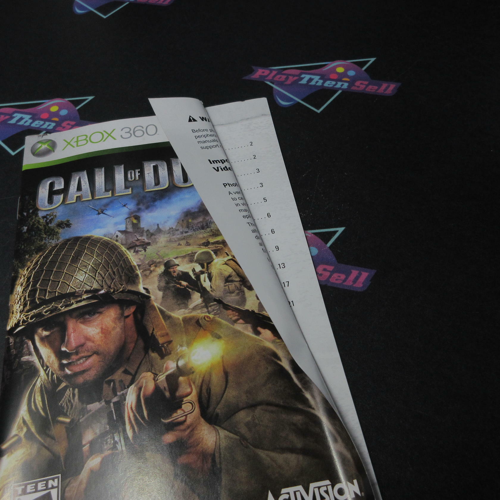 Call of Duty 3 Platinum Hits BL Disc Xbox 360 MD Complete CIB - Very Good
