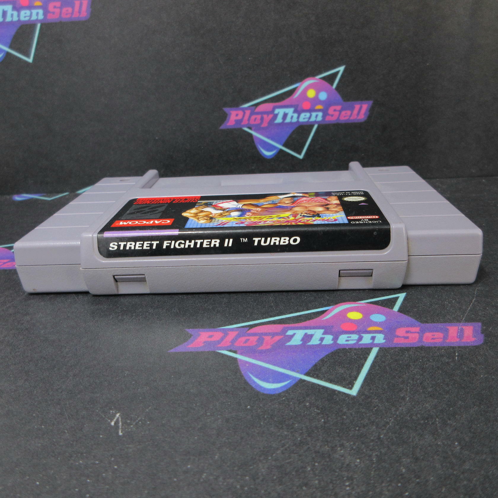 Street Fighter II Turbo Super Nintendo SNES Cartridge Only Authentic / Tested - Very Good