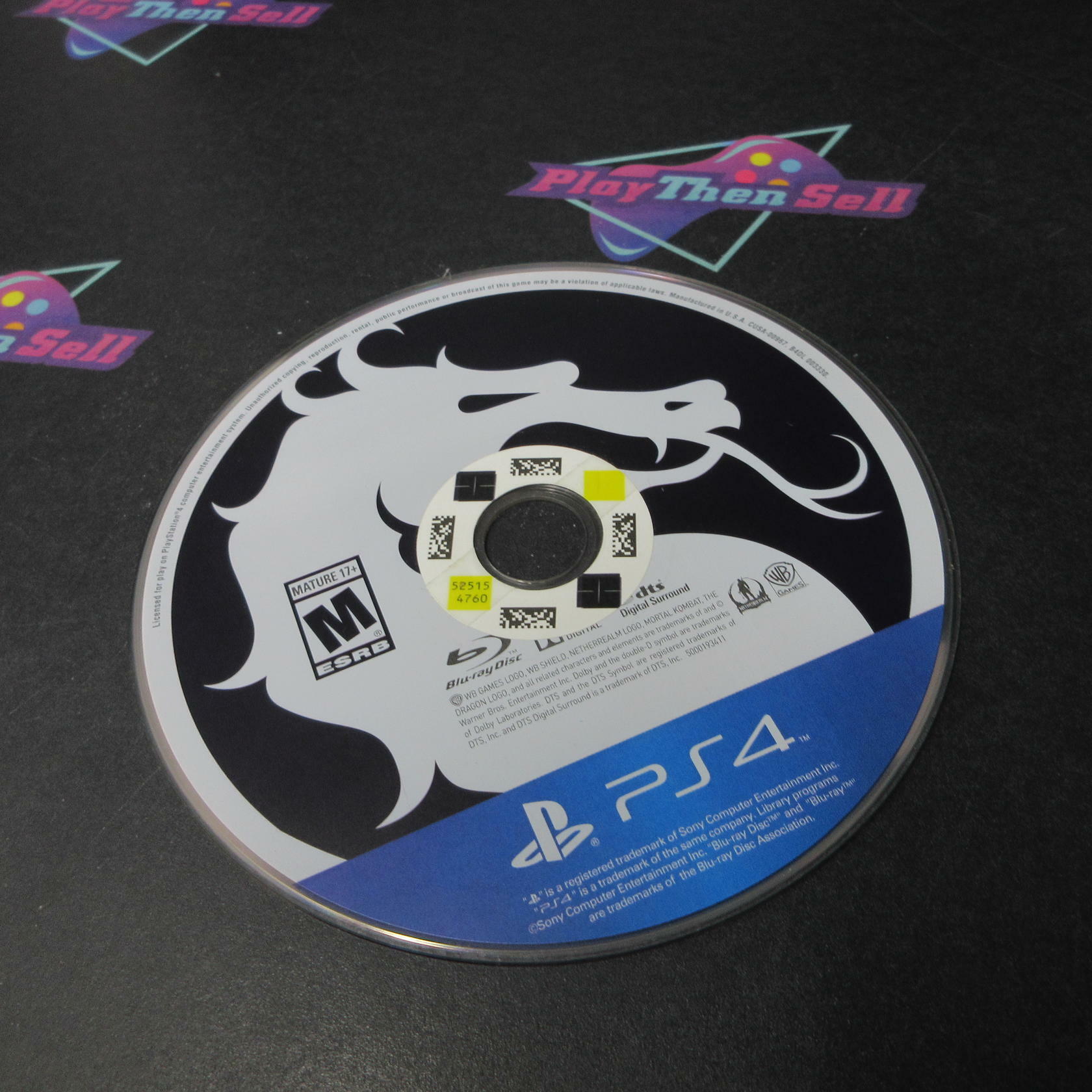 Mortal Kombat X PS4 PlayStation 4 AD/DD - Very Good