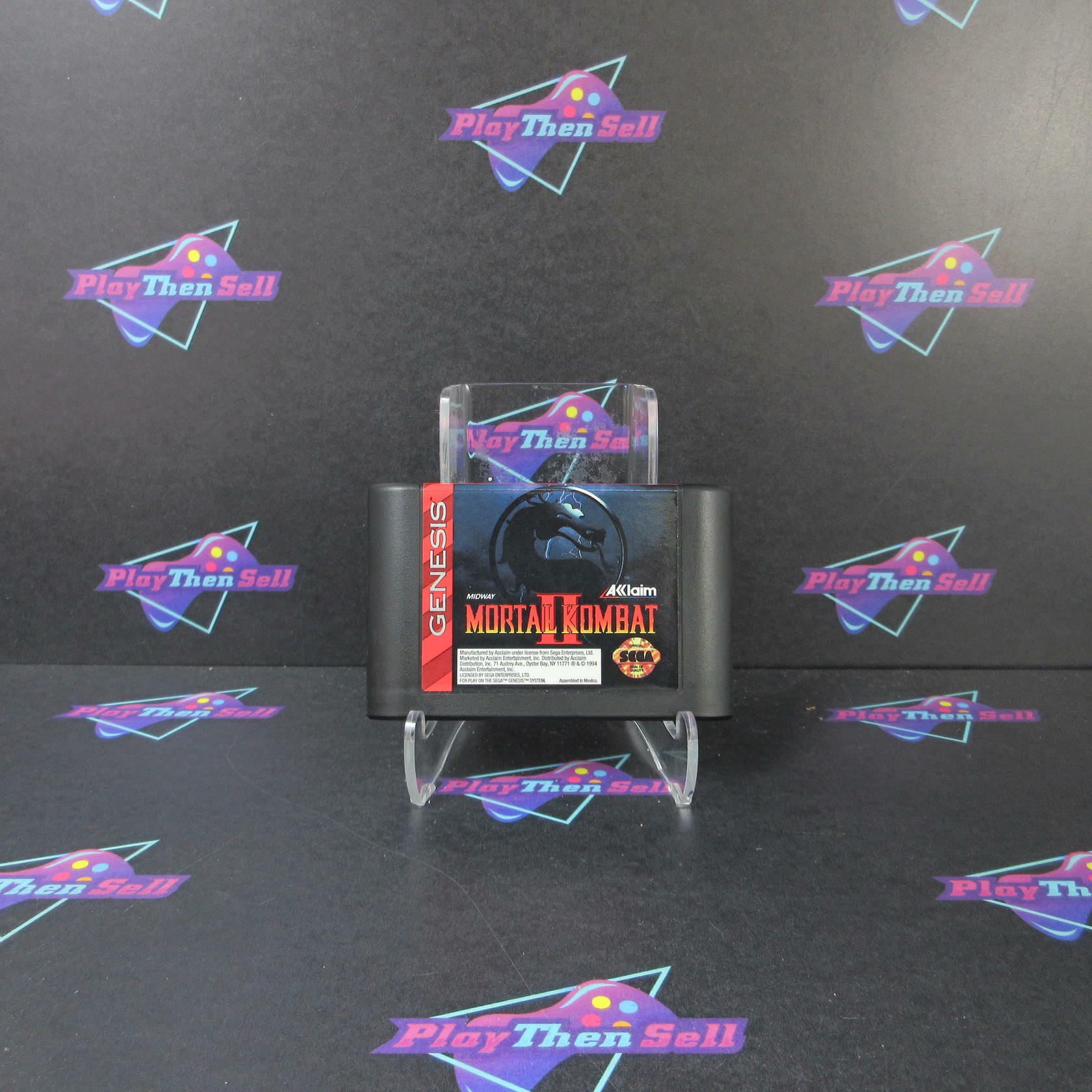 Mortal Kombat II Sega Genesis Authentic / Tested - Like New