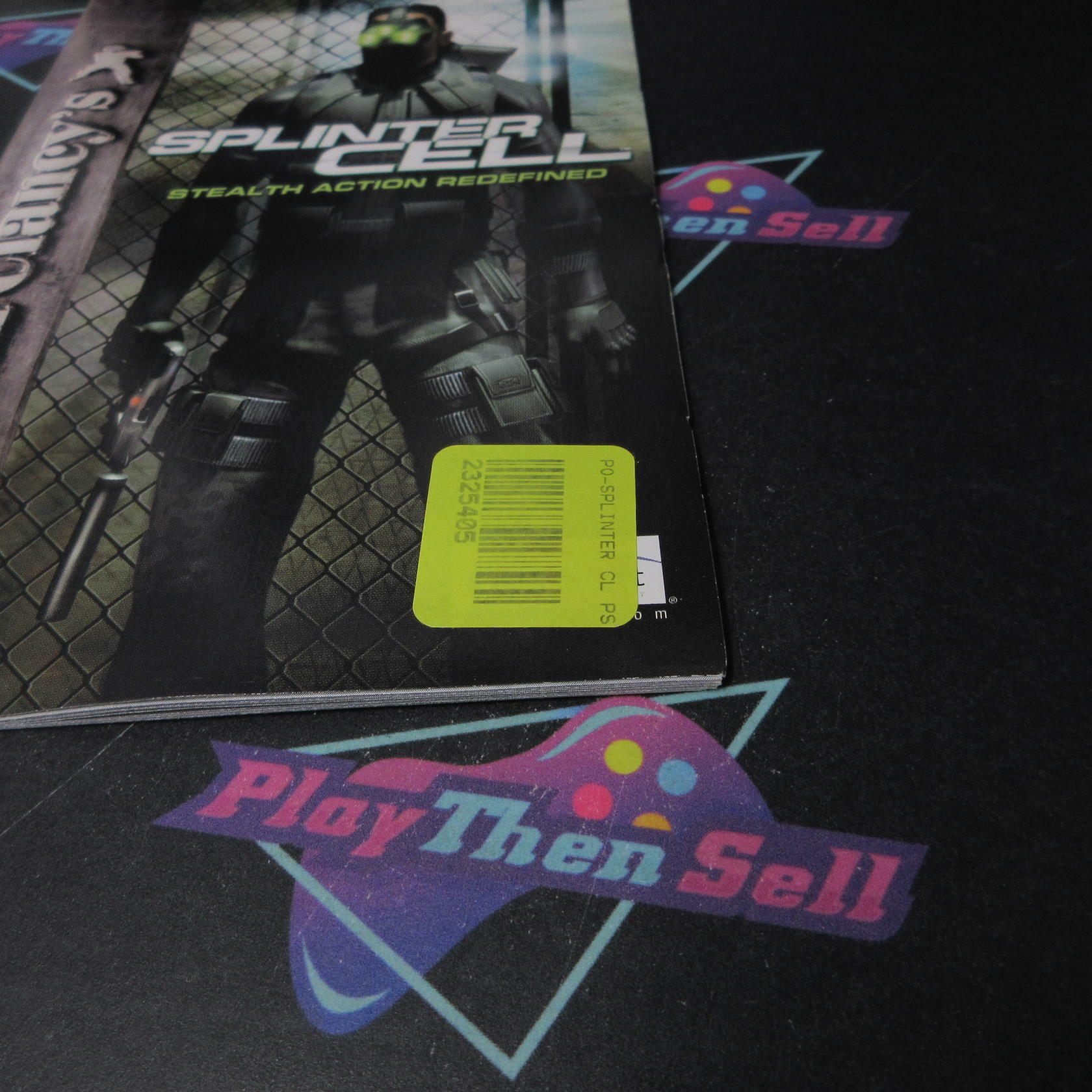Tom Clancy's Splinter Cell + Reg PS2 PlayStation 2 AD/MD Complete CIB - Very Good