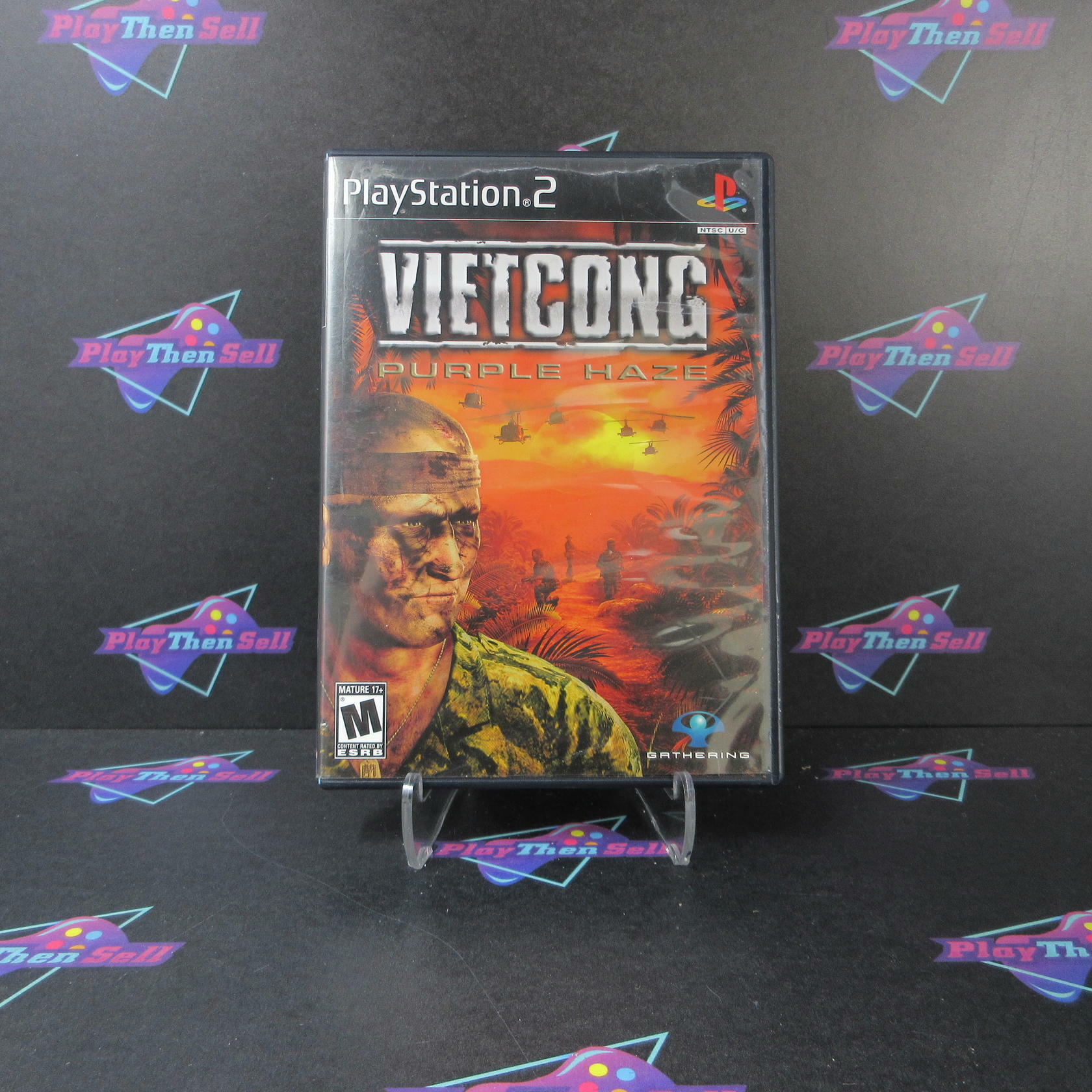 Vietcong Purple Haze PS2 PlayStation 2 AD/DD/MD Complete CIB - Very Good