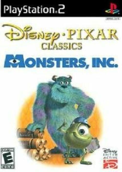 Disney Pixar Classics Monsters Inc. PS2 PlayStation 2 AD/NM - Very Good