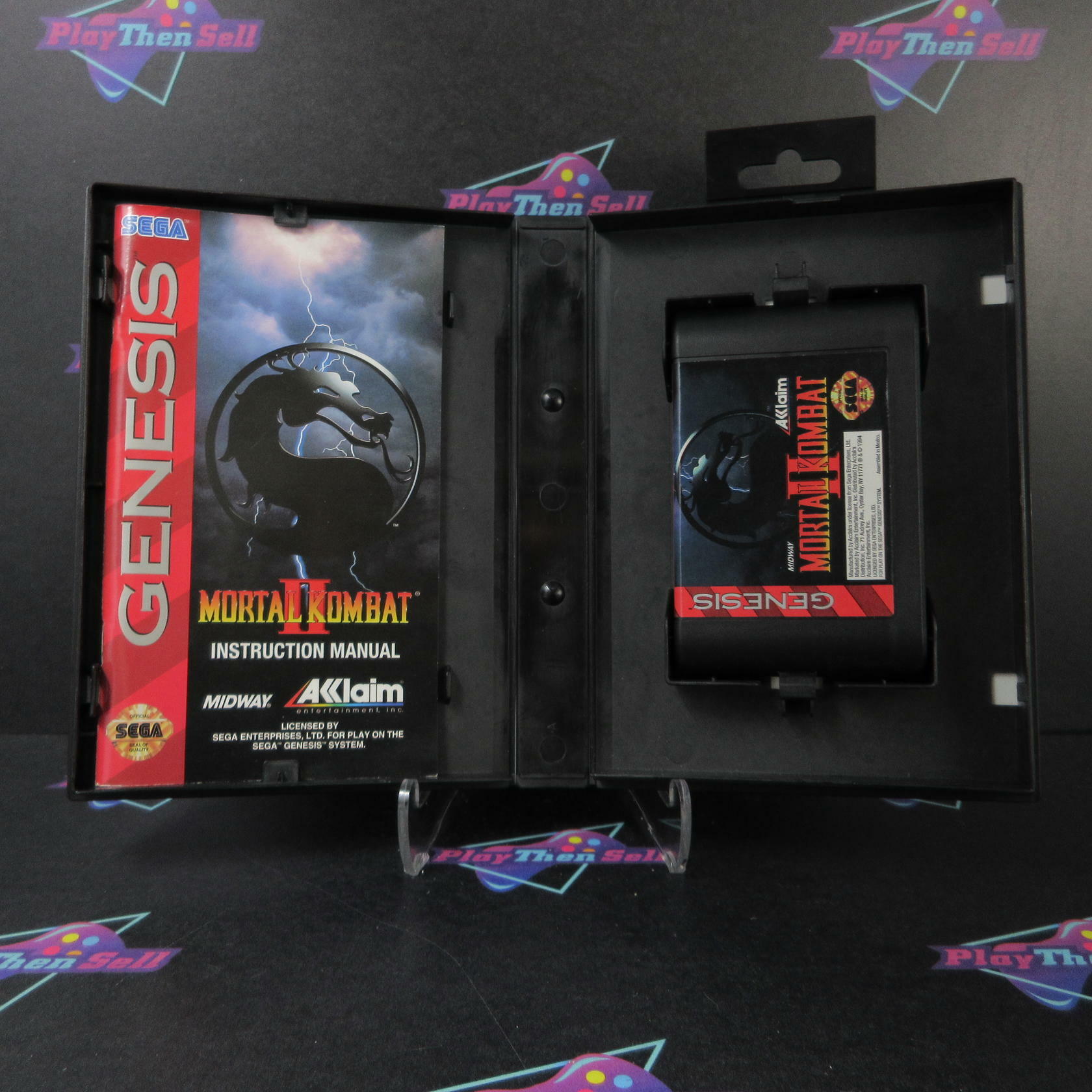 Mortal Kombat II Sega Genesis Authentic / Tested - Like New