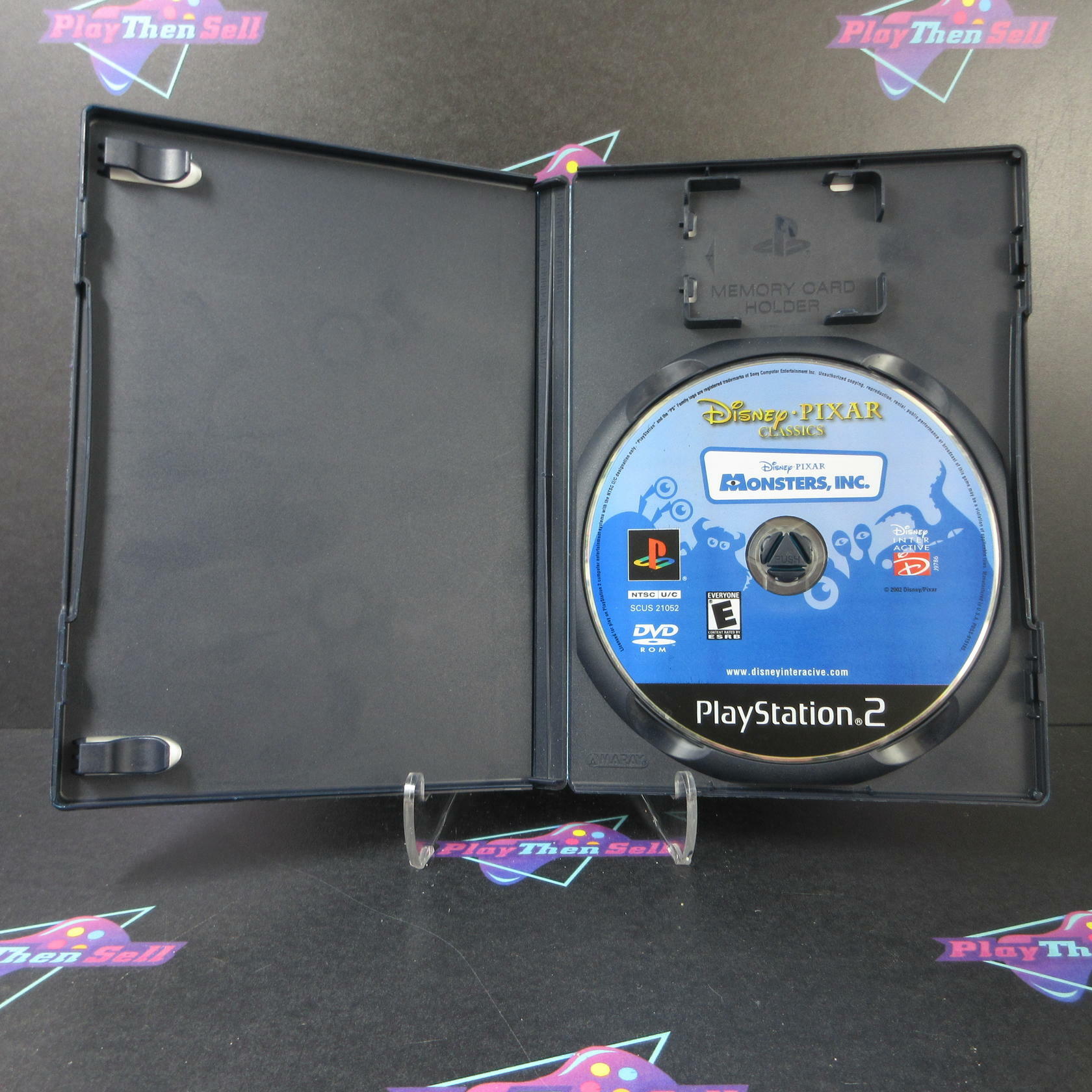 Disney Pixar Classics Monsters Inc. PS2 PlayStation 2 AD/NM - Very Good