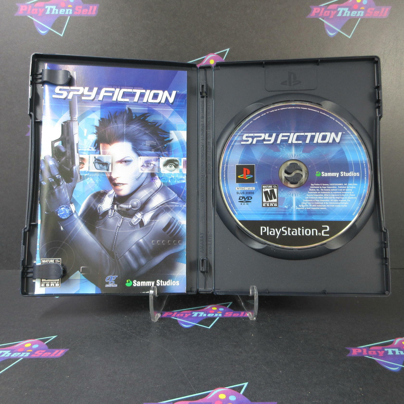 Spy Fiction PS2 PlayStation 2 AD/MD Complete CIB - Very Good
