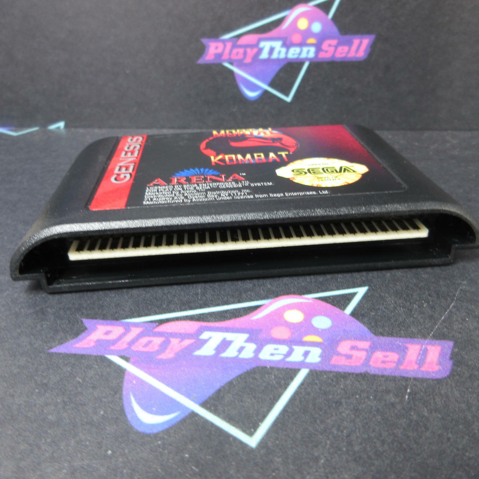 Mortal Kombat Sega Genesis + Reg Card Authentic / Tested - Like New