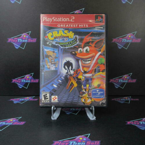 Crash Bandicoot The Wrath of Cortex GH PS2 PlayStation 2 AD Complete CIB - Very Good