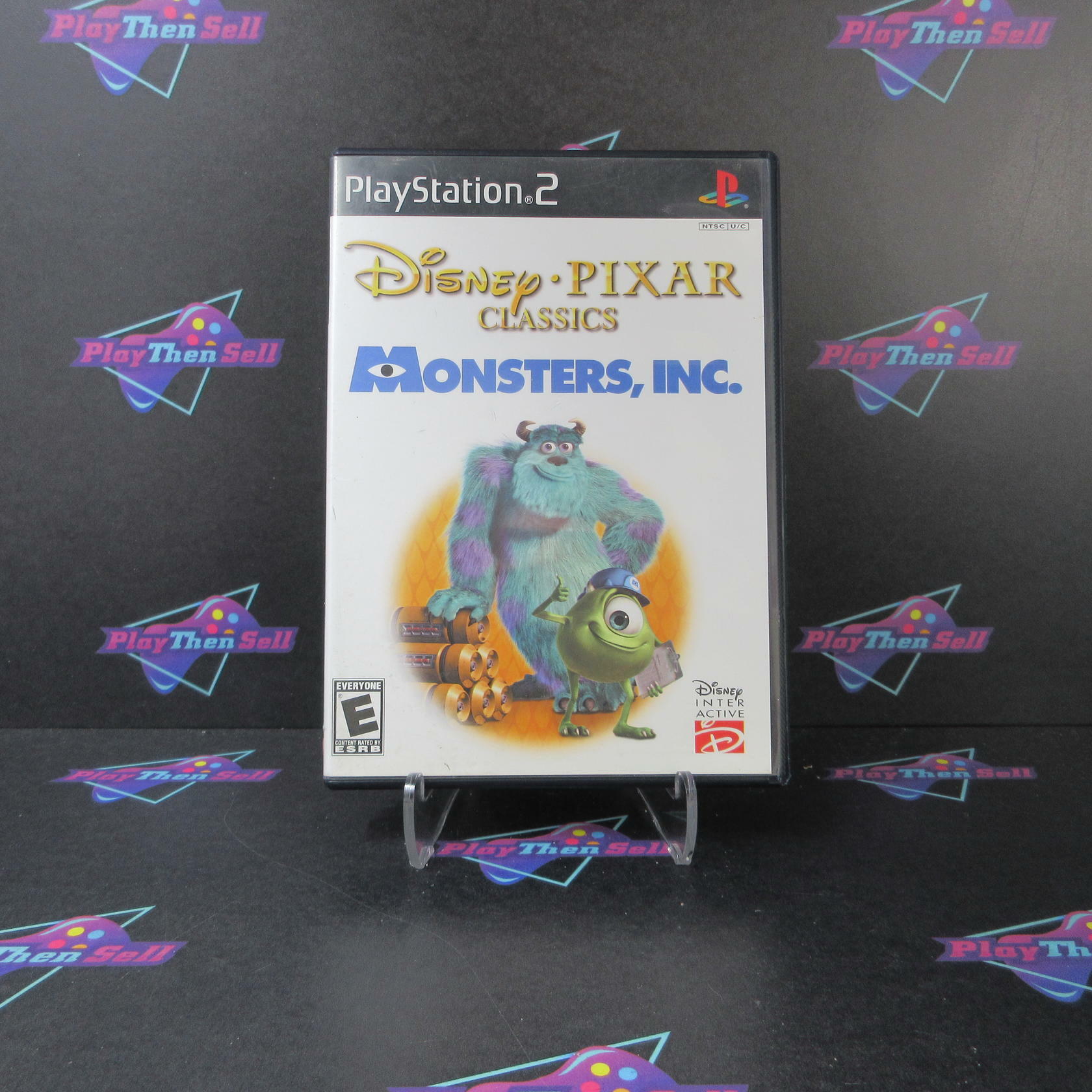 Disney Pixar Classics Monsters Inc. PS2 PlayStation 2 AD/NM - Very Good