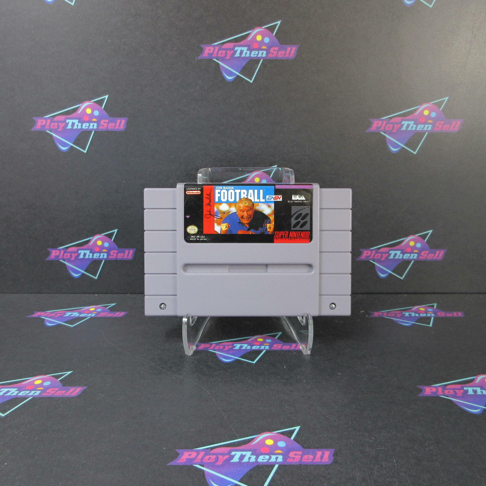 Madden Football Super Nintendo SNES Cartridge Only Authentic / Tested - Very Good