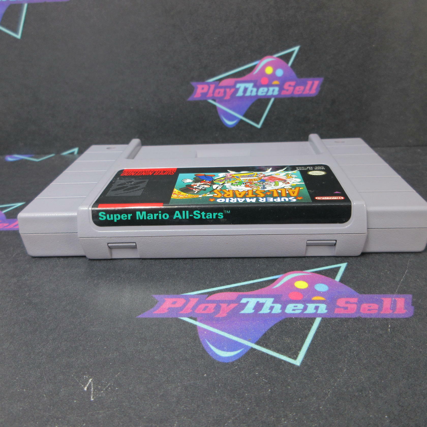 Super Mario All Stars Super Nintendo SNES Cartridge Only AD Authentic / Tested - Very Good