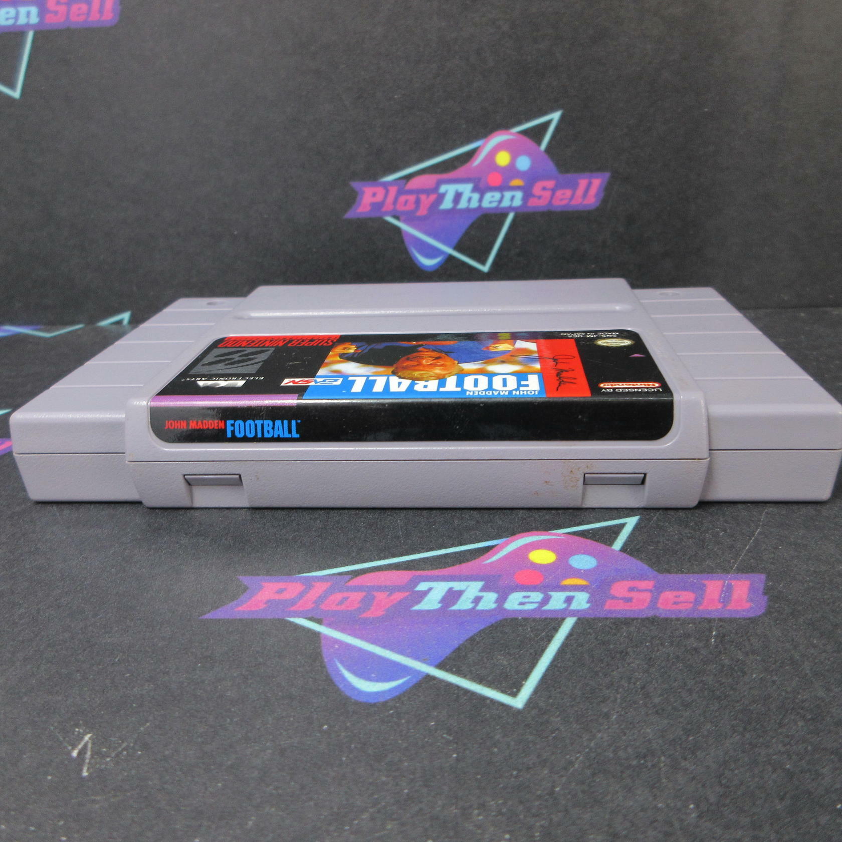 Madden Football Super Nintendo SNES Cartridge Only Authentic / Tested - Very Good