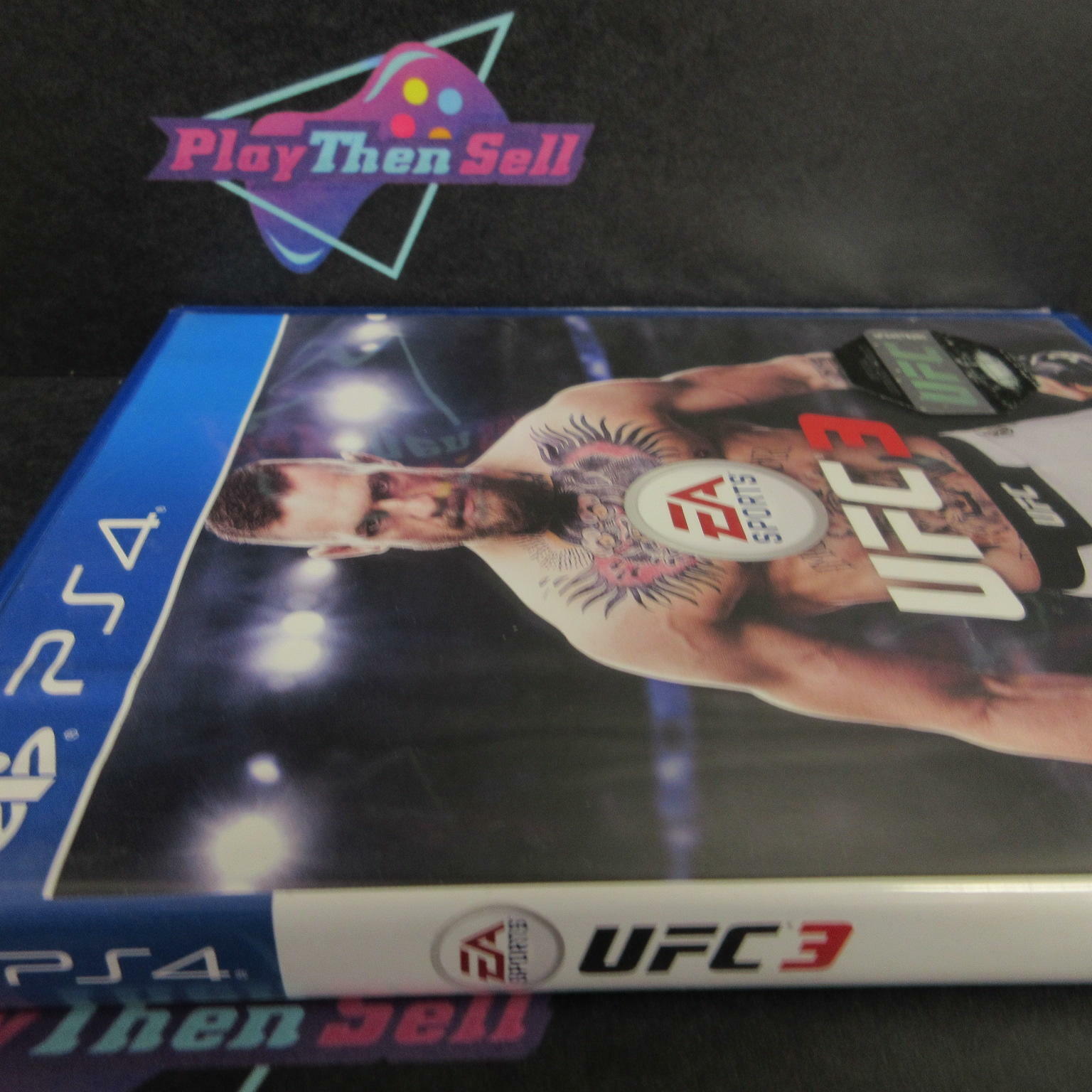 UFC 3 PS4 PlayStation 4 AD Complete CIB - Very Good