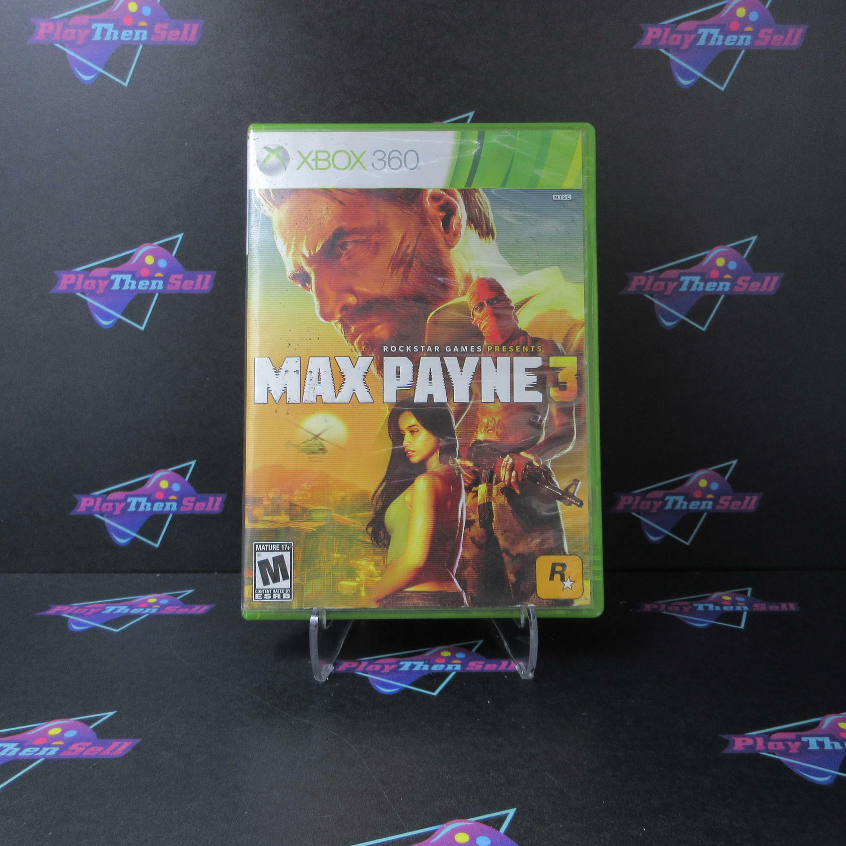 Max Payne 3 Xbox 360 AD Complete CIB - Very Good