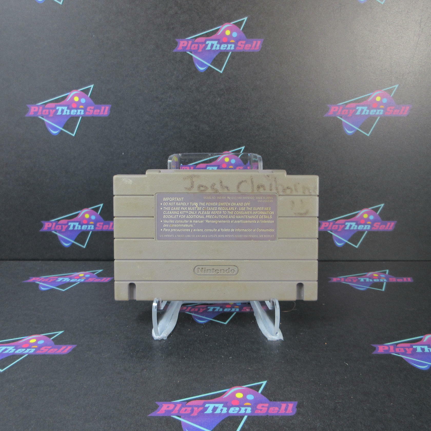 Super Mario World Super Nintendo SNES Cartridge Only AD Authentic / Tested - Very Good