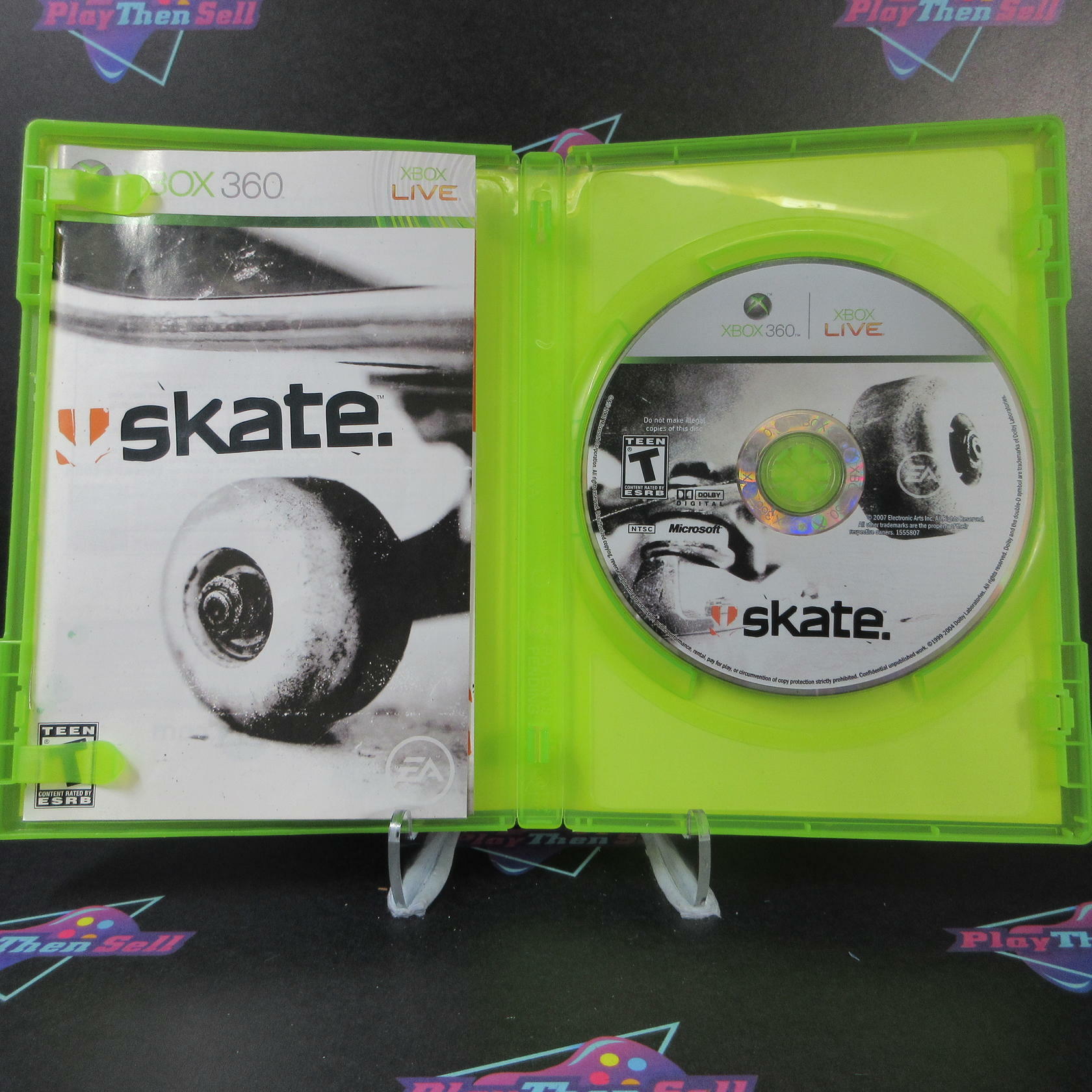 Skate Xbox 360 AD Complete CIB - Very Good