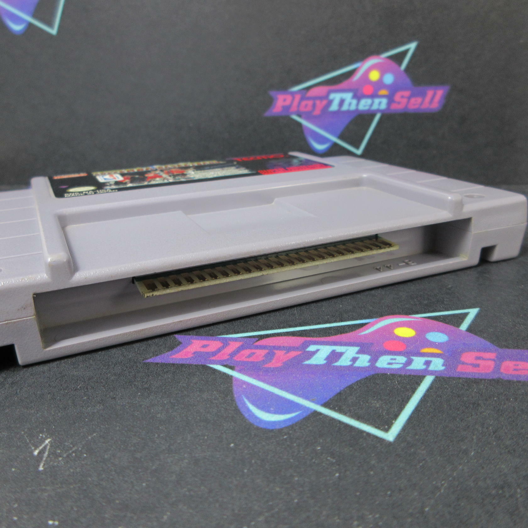 Tecmo Super NBA Basketball Super Nintendo SNES Cart Only AD Authentic / Tested - Very Good