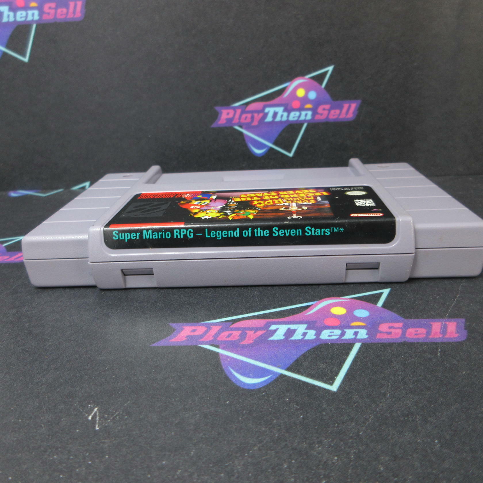 Super Mario RPG Legend of the Seven Stars Nintendo SNES Cartridge Only AD Tested - Very Good