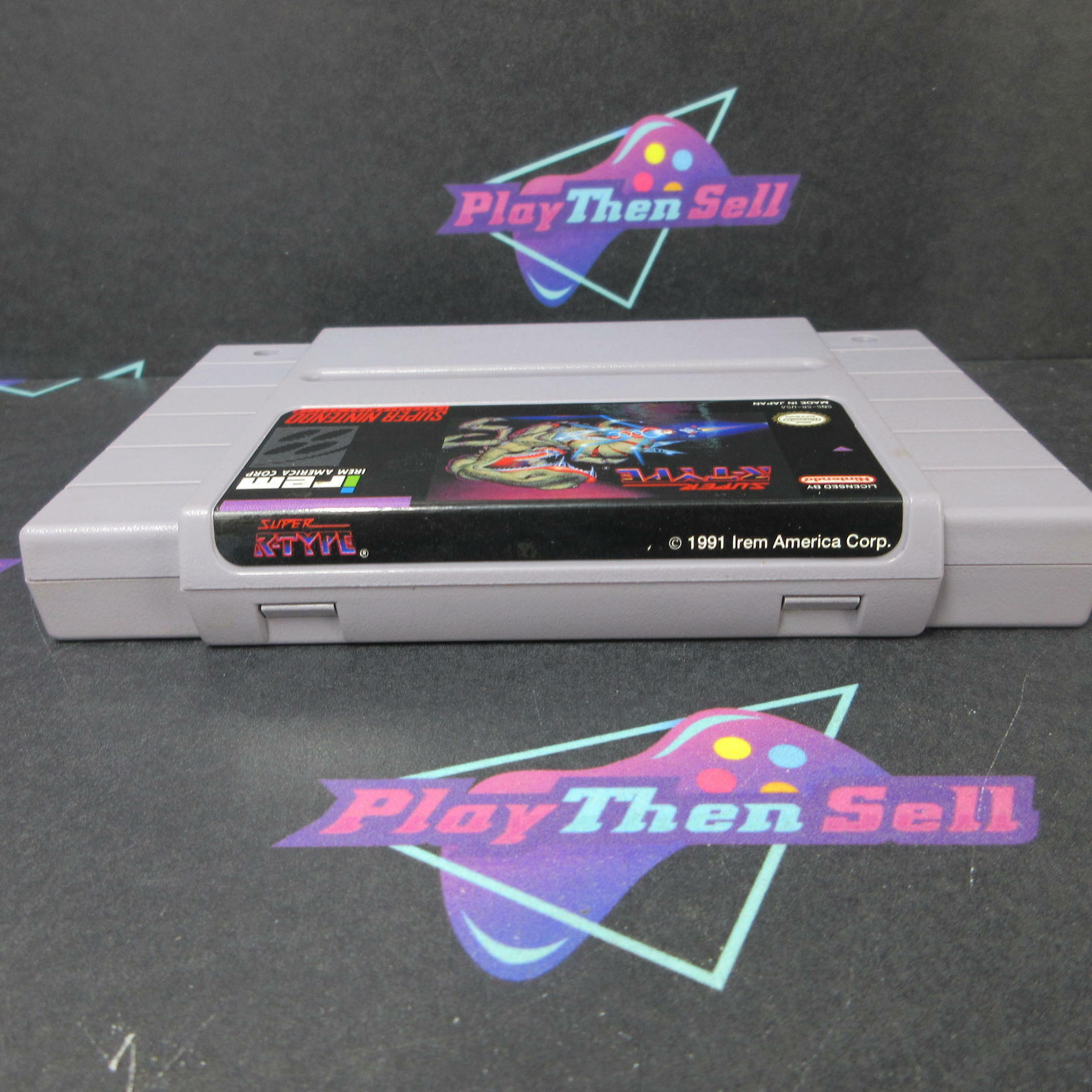 Super R-Type Super Nintendo SNES Cartridge Only AD Authentic / Tested - Very Good