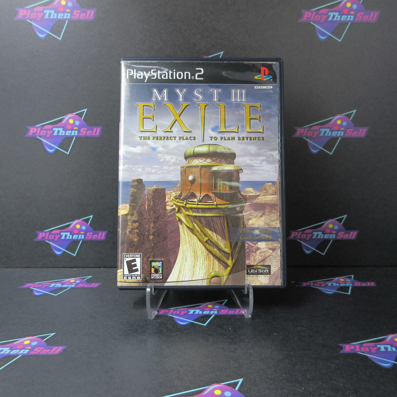 Myst III Exile PS2 PlayStation 2 AD/MD Complete CIB - Very Good