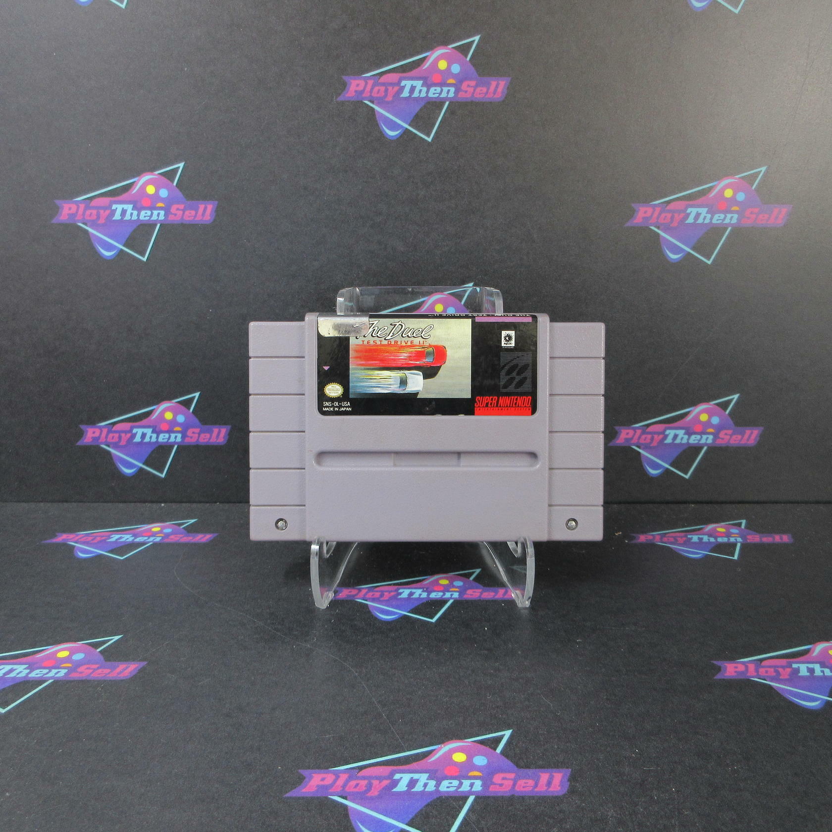 Duel Test Drive II Super Nintendo SNES Cartridge Only AD Authentic / Tested - Very Good