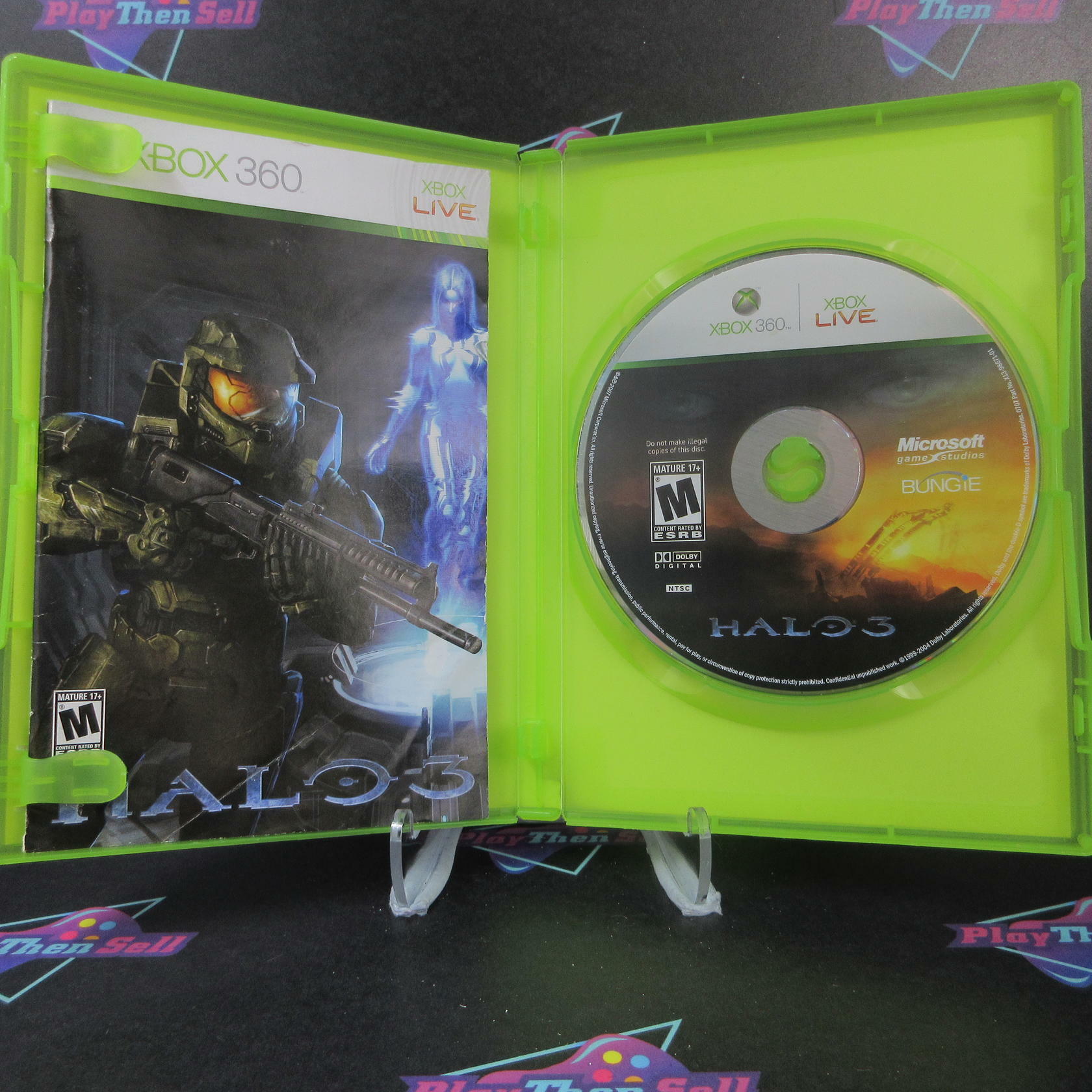 Halo 3 Xbox 360 AD  Complete CIB - Very Good