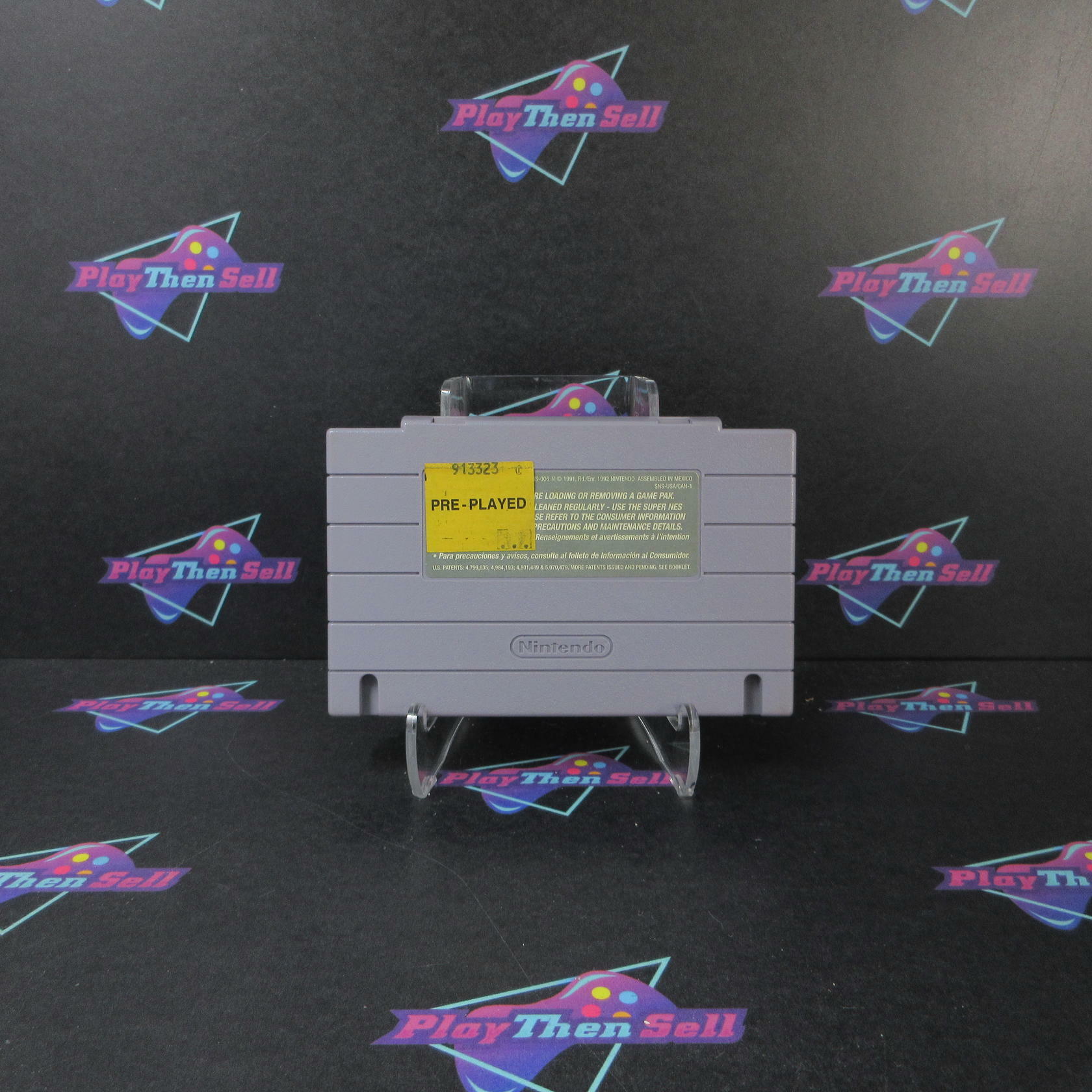 Ms. Pac-Man Super Nintendo SNES Cartridge Only AD Authentic / Tested - Very Good