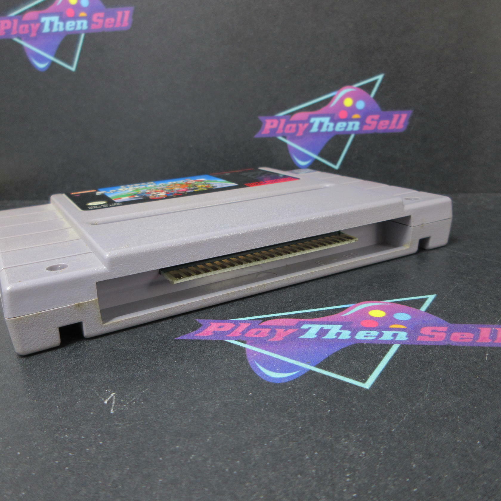 Super Mario Kart Super Nintendo SNES Cartridge Only AD Authentic / Tested - Very Good