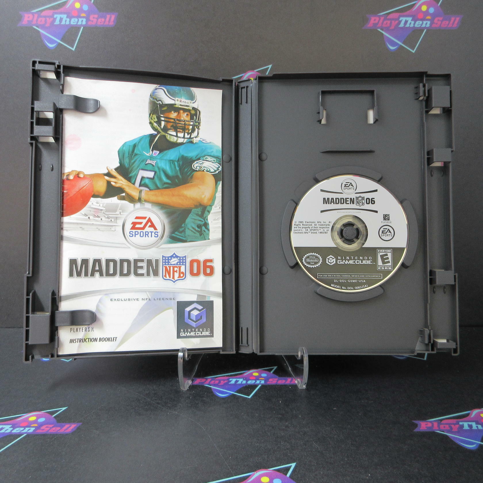 Madden NFL 2006 Nintendo Gamecube AD/MD Complete CIB - Very Good