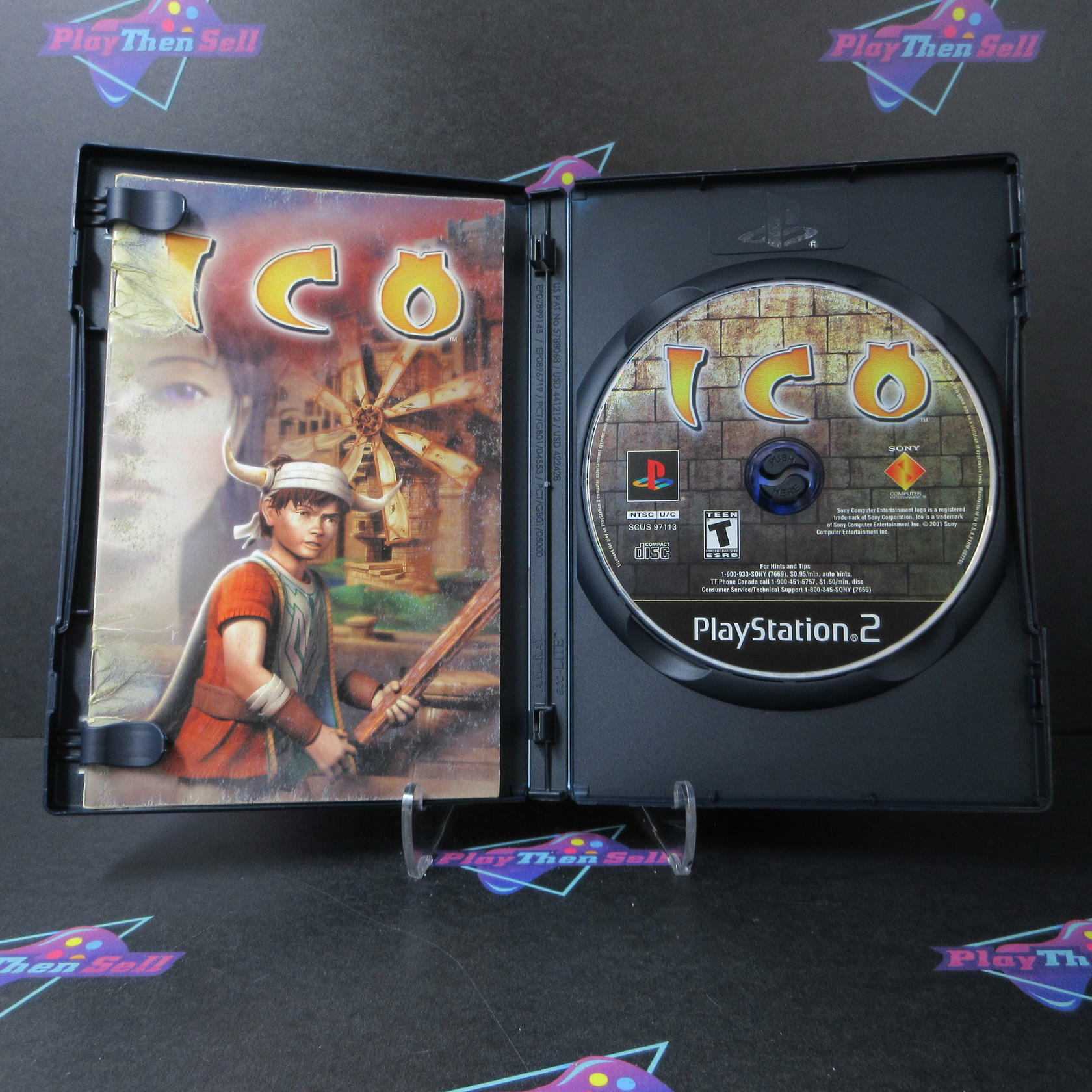 ICO PS2 PlayStation 2 MD Complete CIB - Very Good