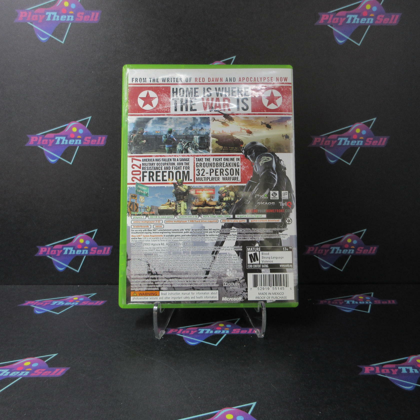 Homefront Xbox 360 AD/NM - Very Good