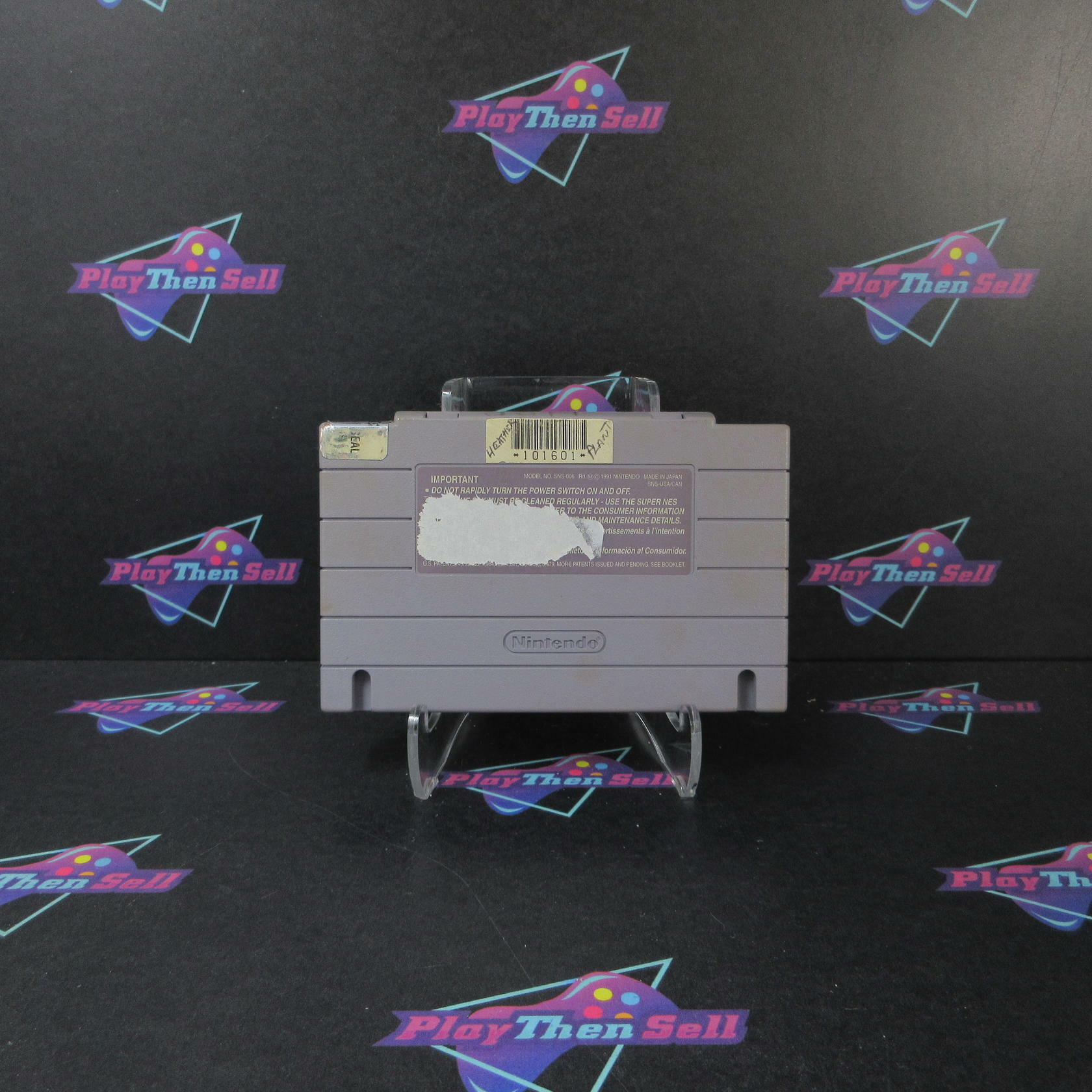 Super Mario Kart Super Nintendo SNES Cartridge Only AD Authentic / Tested - Very Good