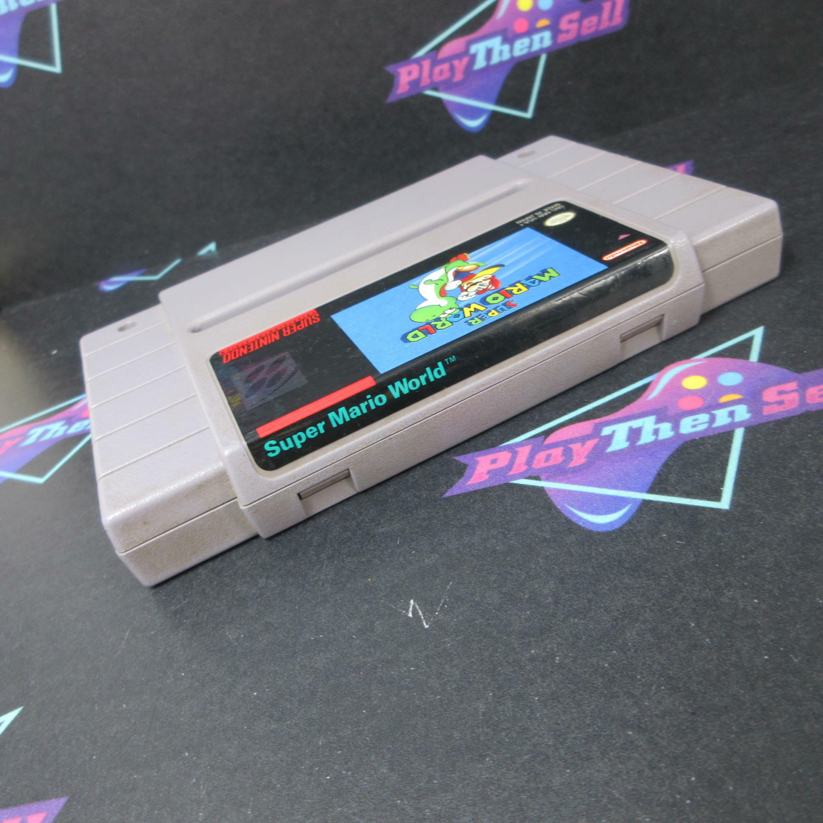 Super Mario World Super Nintendo SNES Cartridge Only Authentic / Tested - Very Good