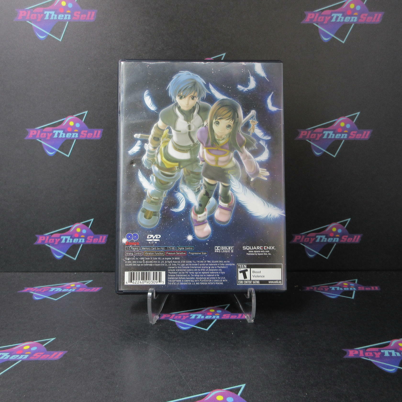 Star Ocean Till the End of Time PS2 PlayStation 2 MD Complete CIB - Very Good