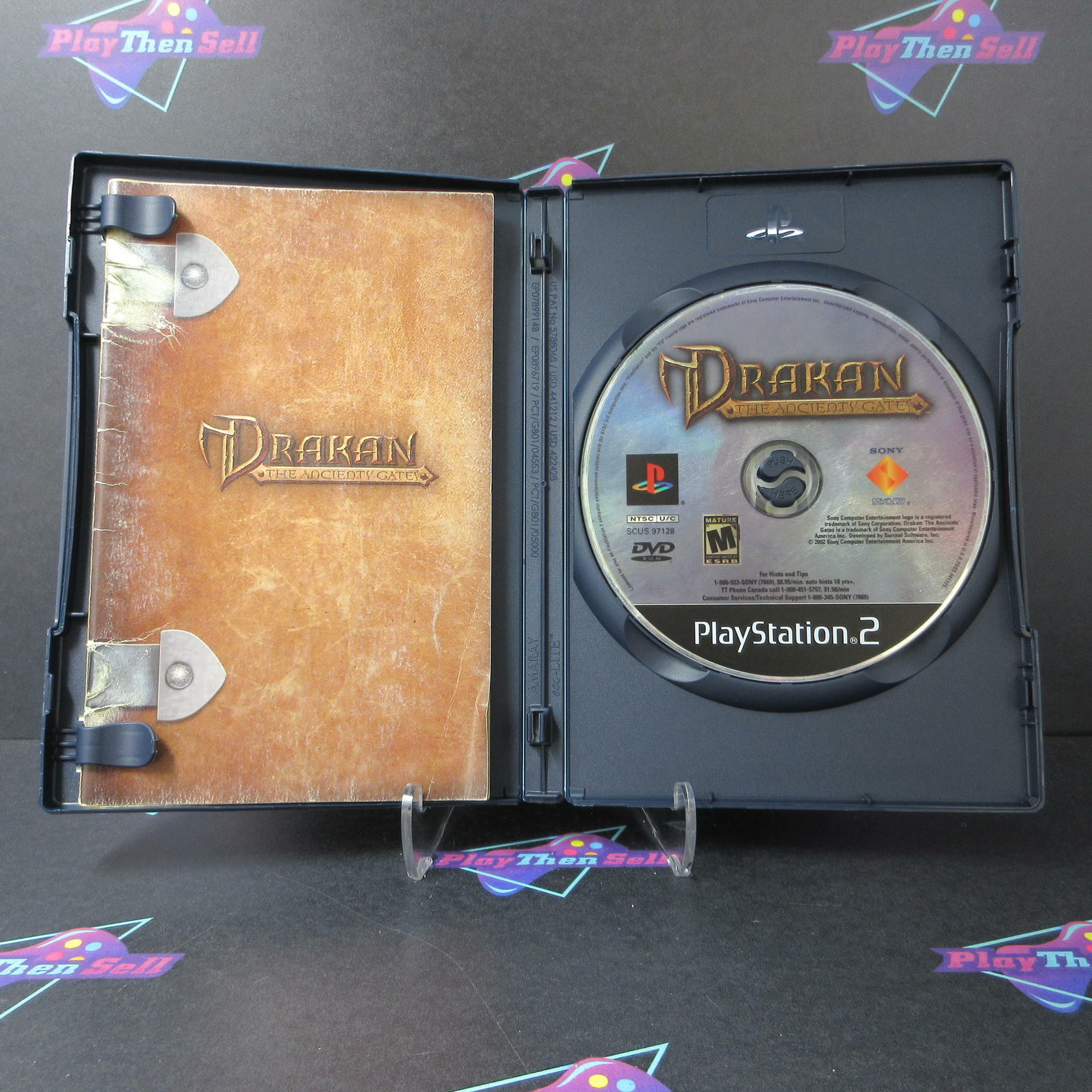 Drakan The Ancients' Gates PS2 PlayStation 2 MD Complete CIB - Very Good