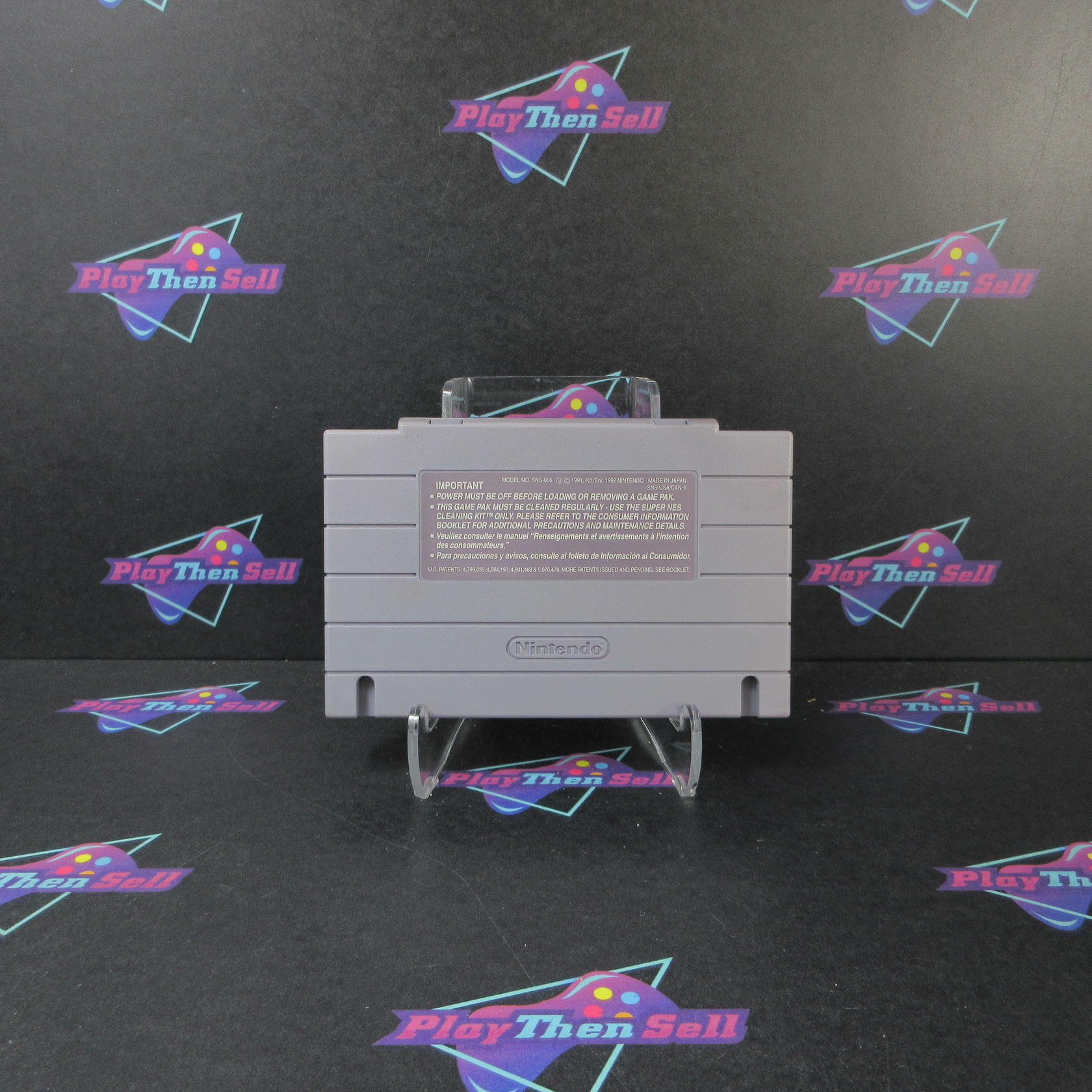 NBA Showdown Super Nintendo SNES Cartridge Only Authentic / Tested - Very Good