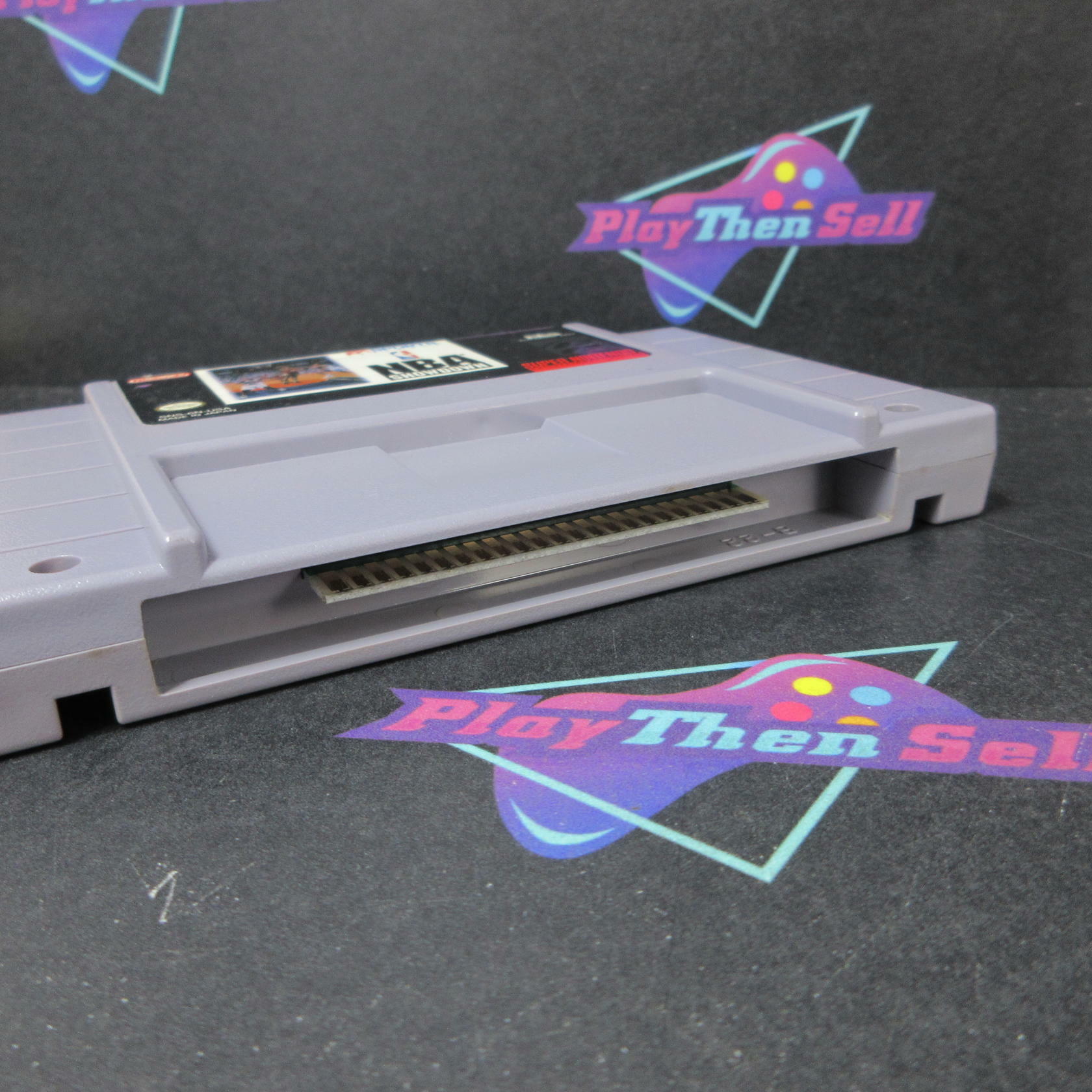 NBA Showdown Super Nintendo SNES Cartridge Only Authentic / Tested - Very Good