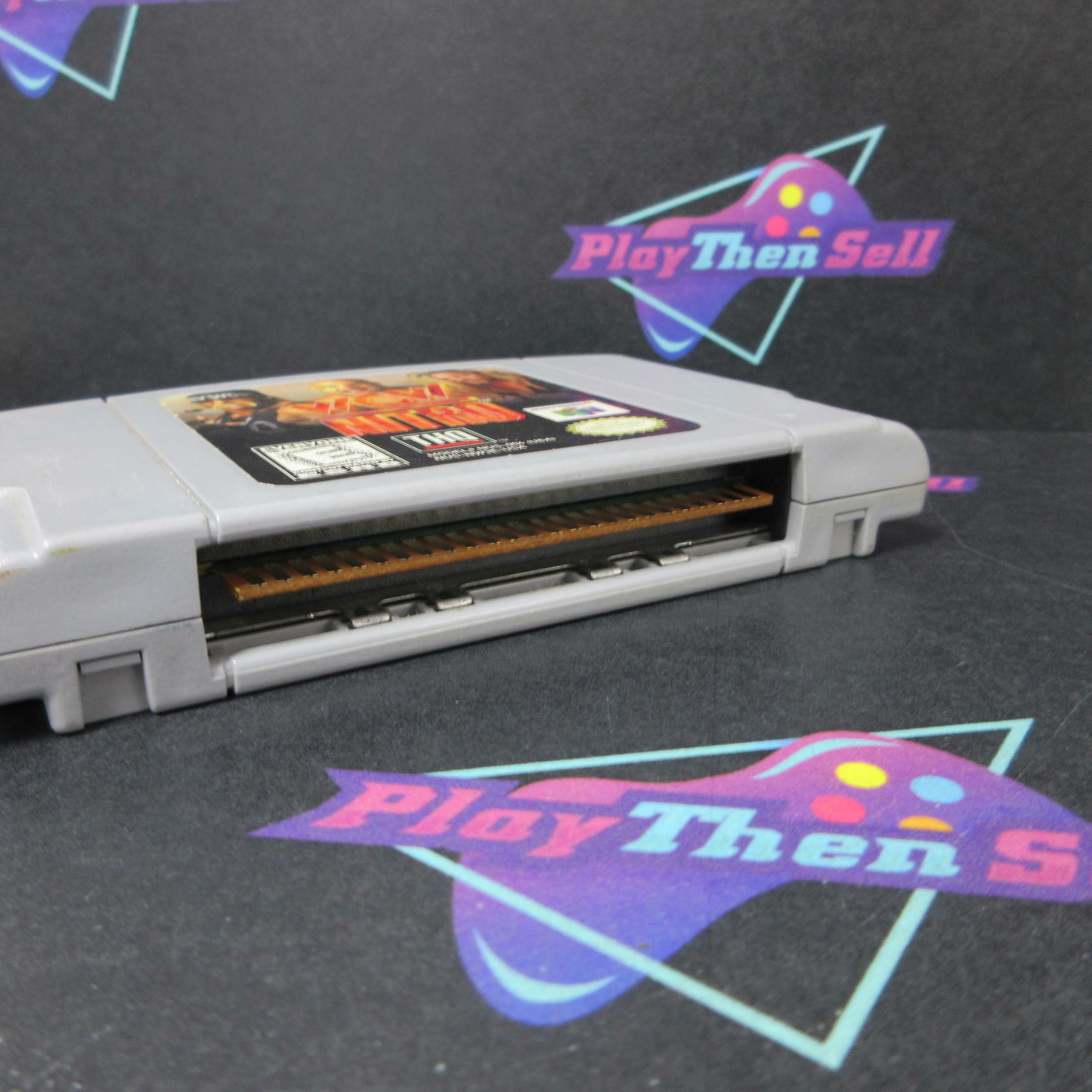 WCW Nitro Nintendo 64 N64 Cartridge Only AD Authentic / Tested - Very Good